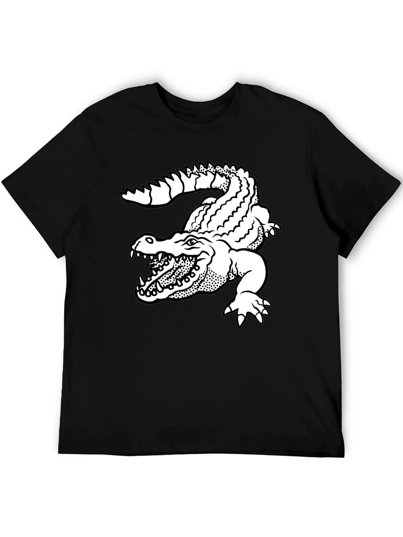 Gator Graphic Black T-Shirt