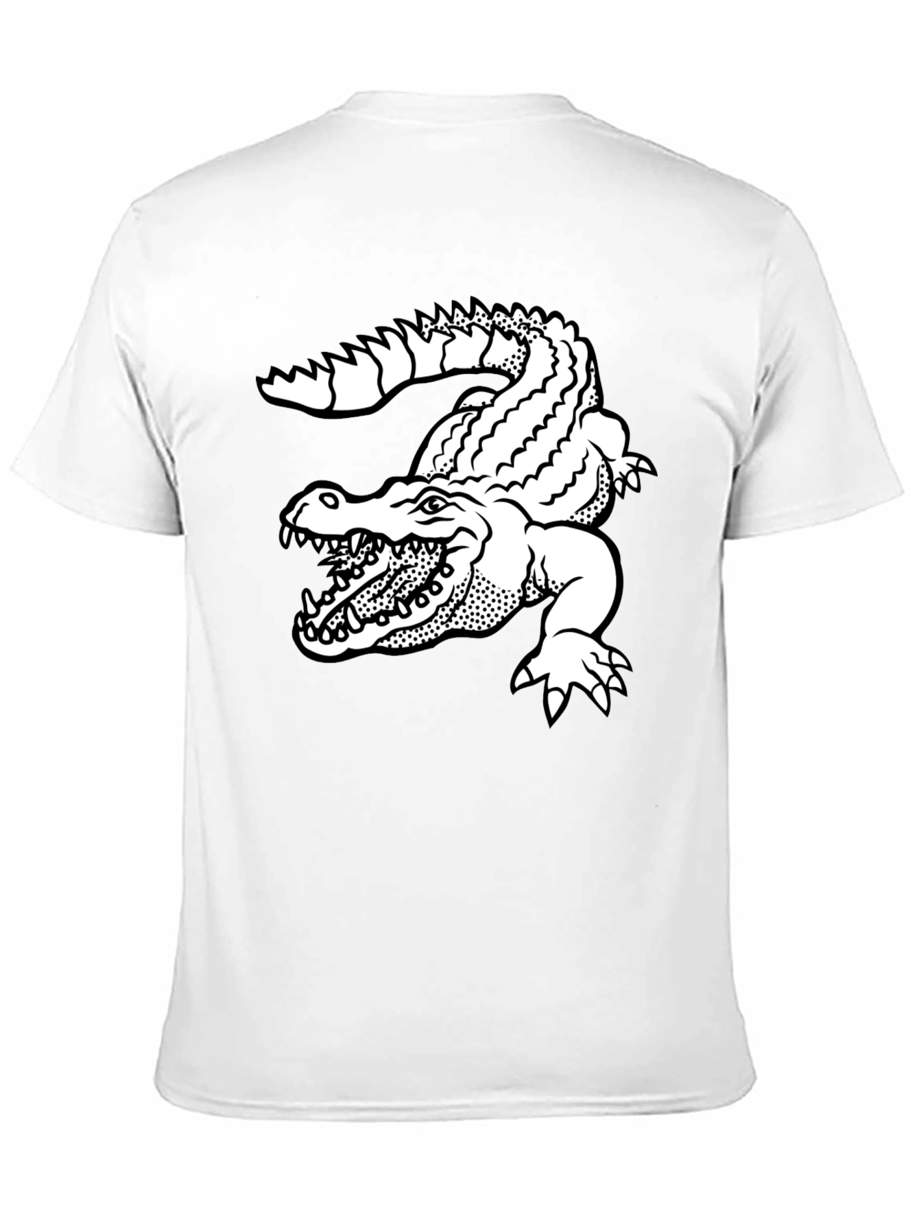 Gator Graphic Black T-Shirt