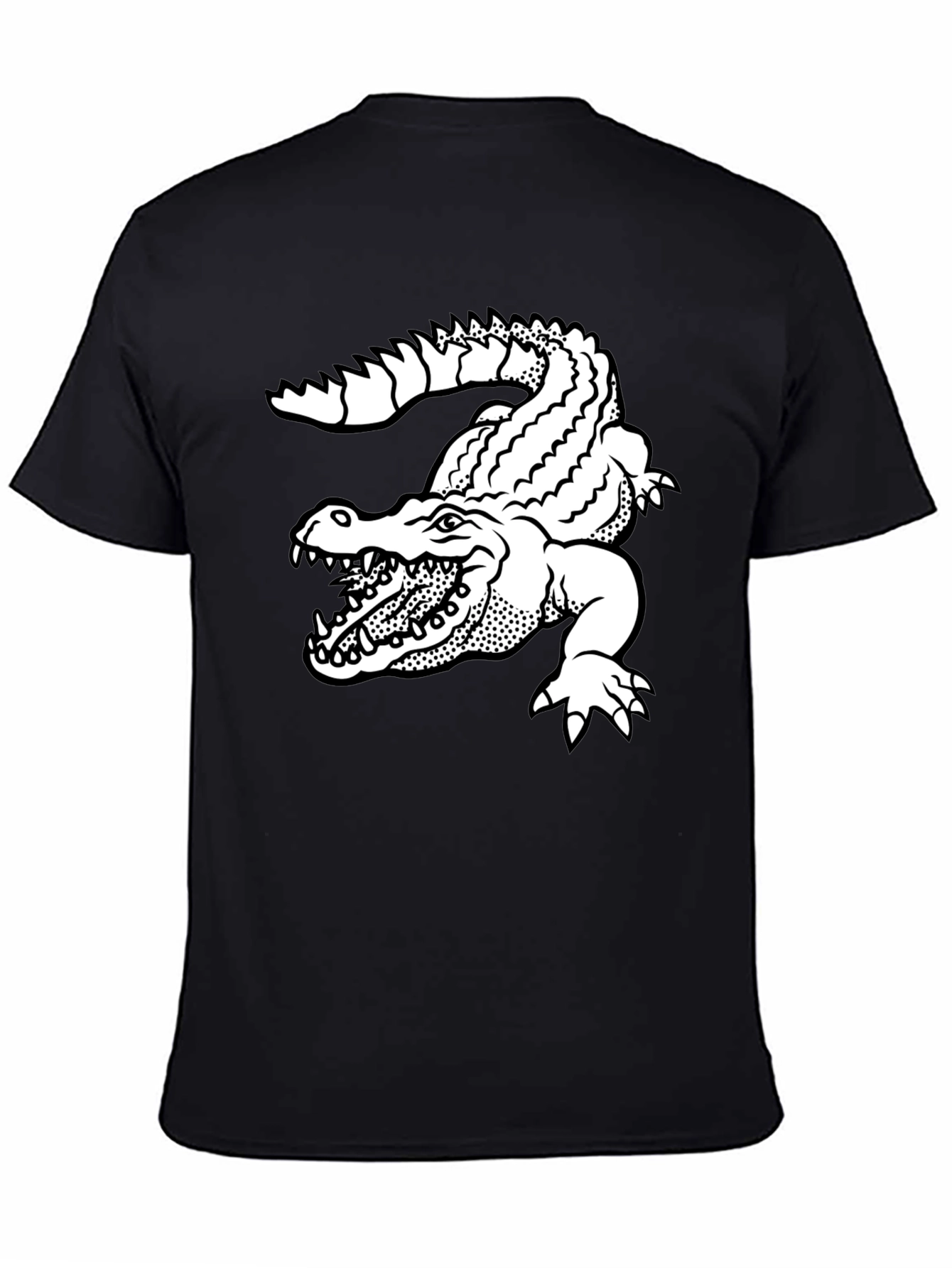 Gator Graphic Black T-Shirt