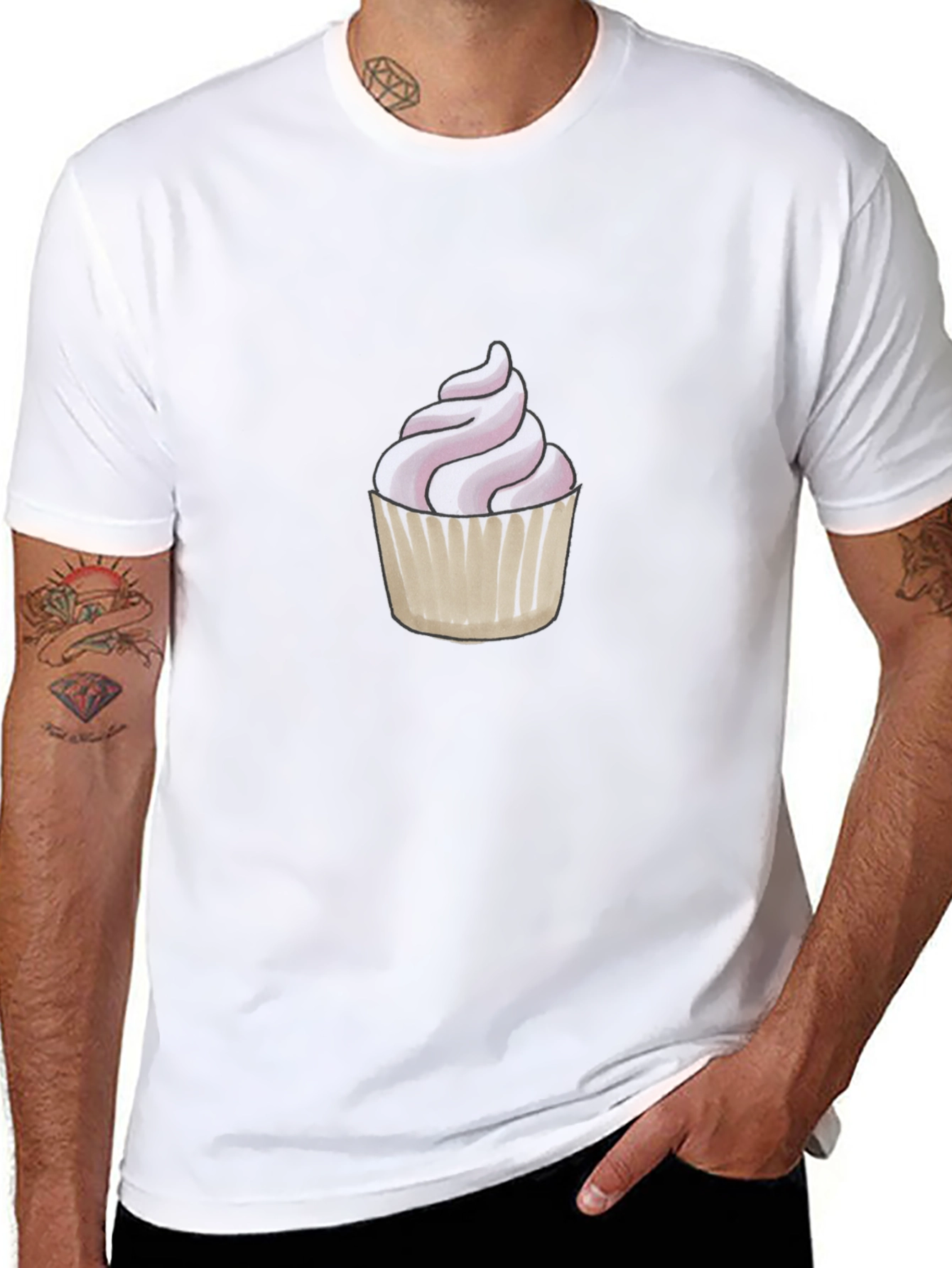 Cupcake Graphic Tee - Sweet Style!
