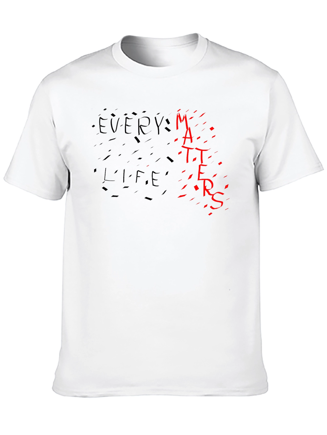 Every Life Matters Graphic Tee - Black