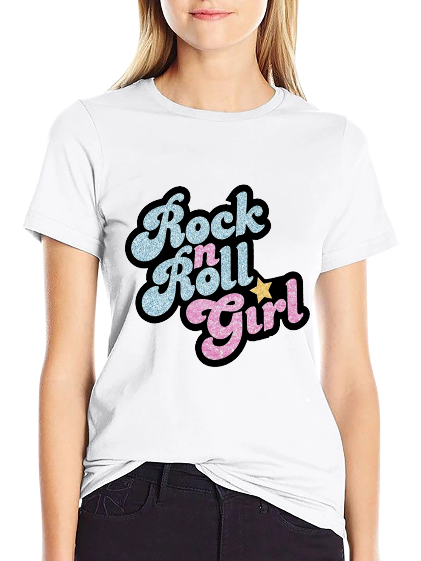Rock n Roll Girl Graphic Tee