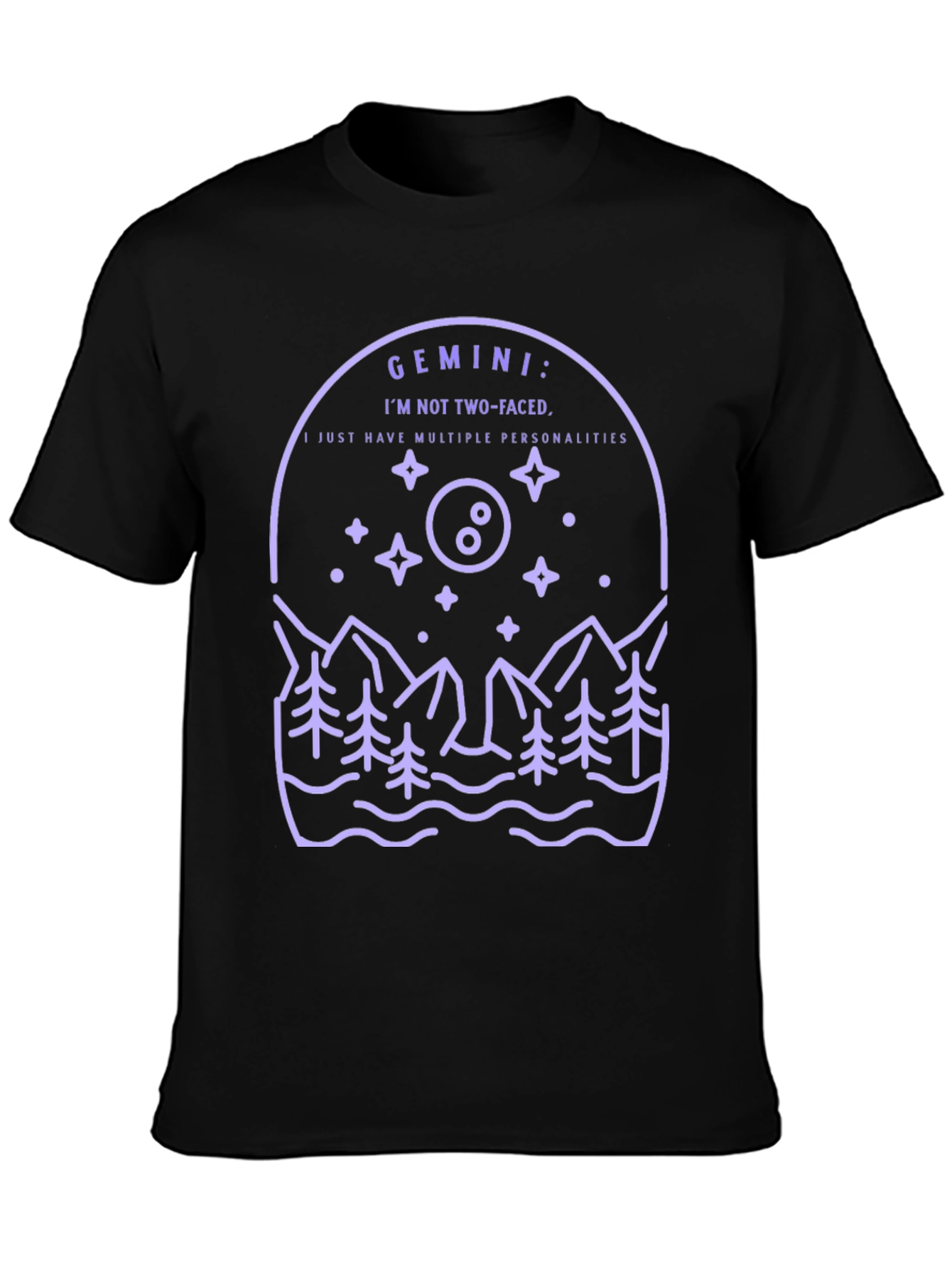 Gemini Multiple Personalities Graphic Tee
