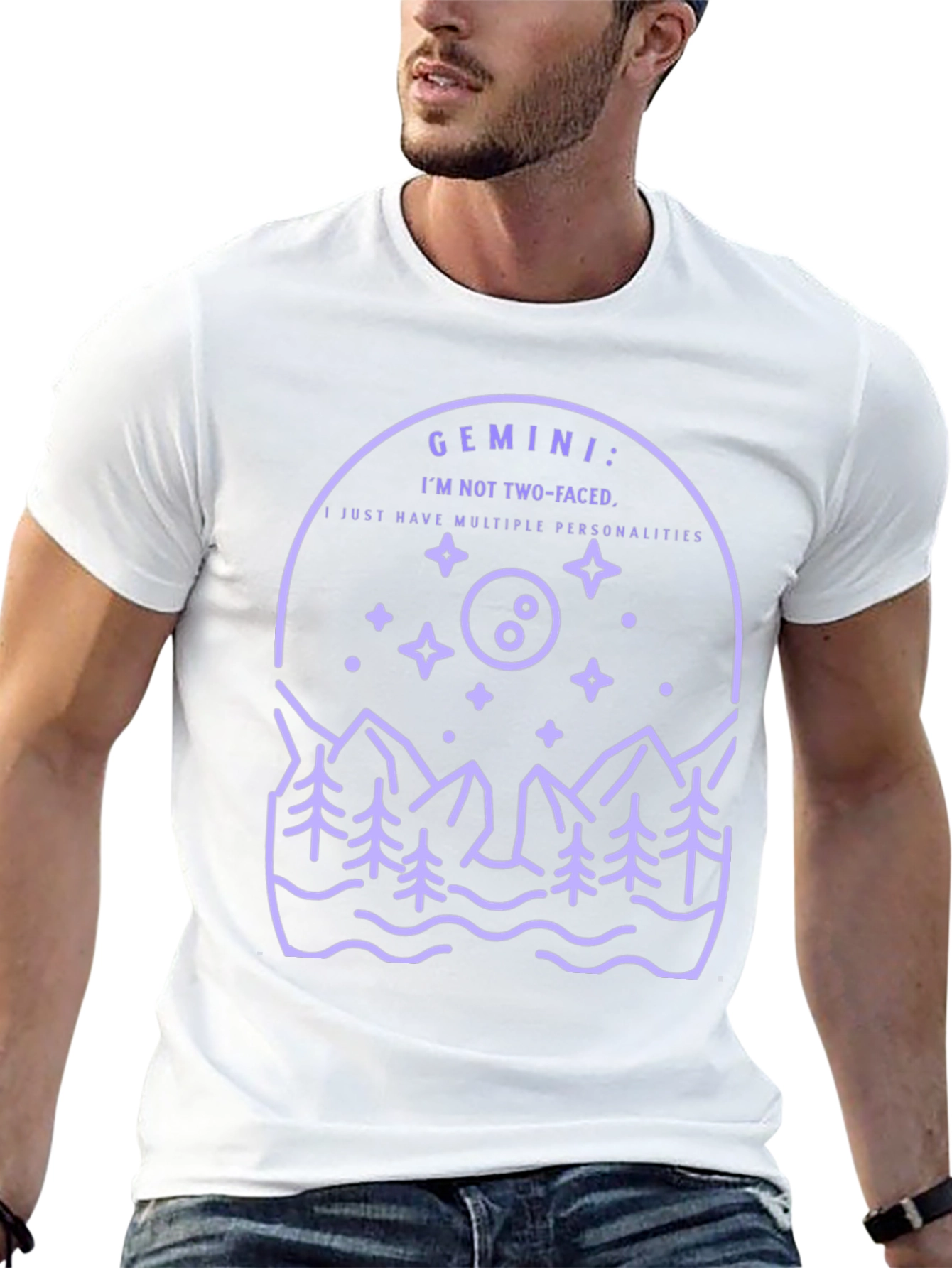 Gemini Multiple Personalities Graphic Tee