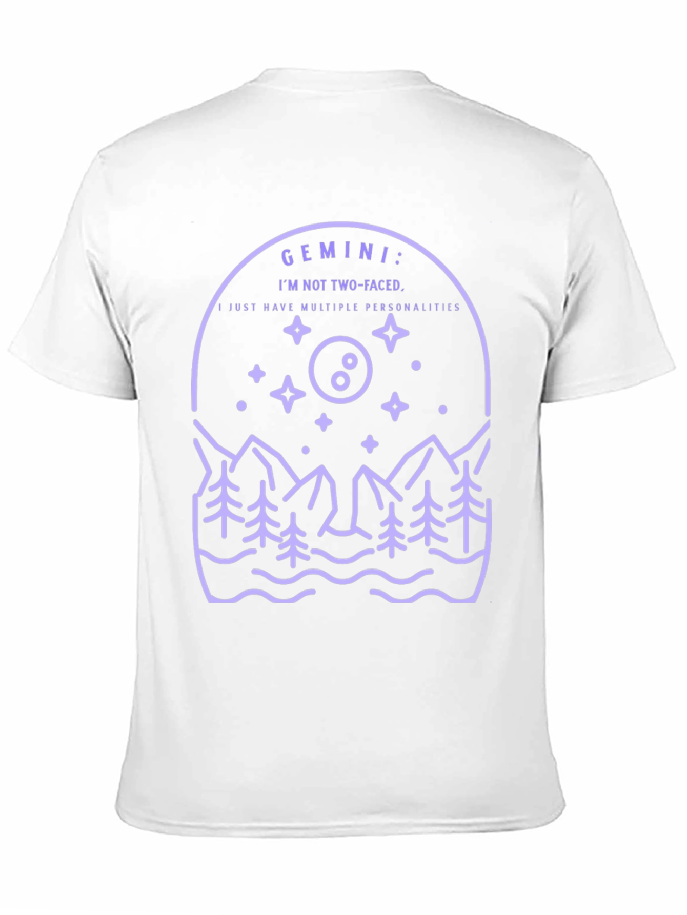 Gemini Multiple Personalities Graphic Tee