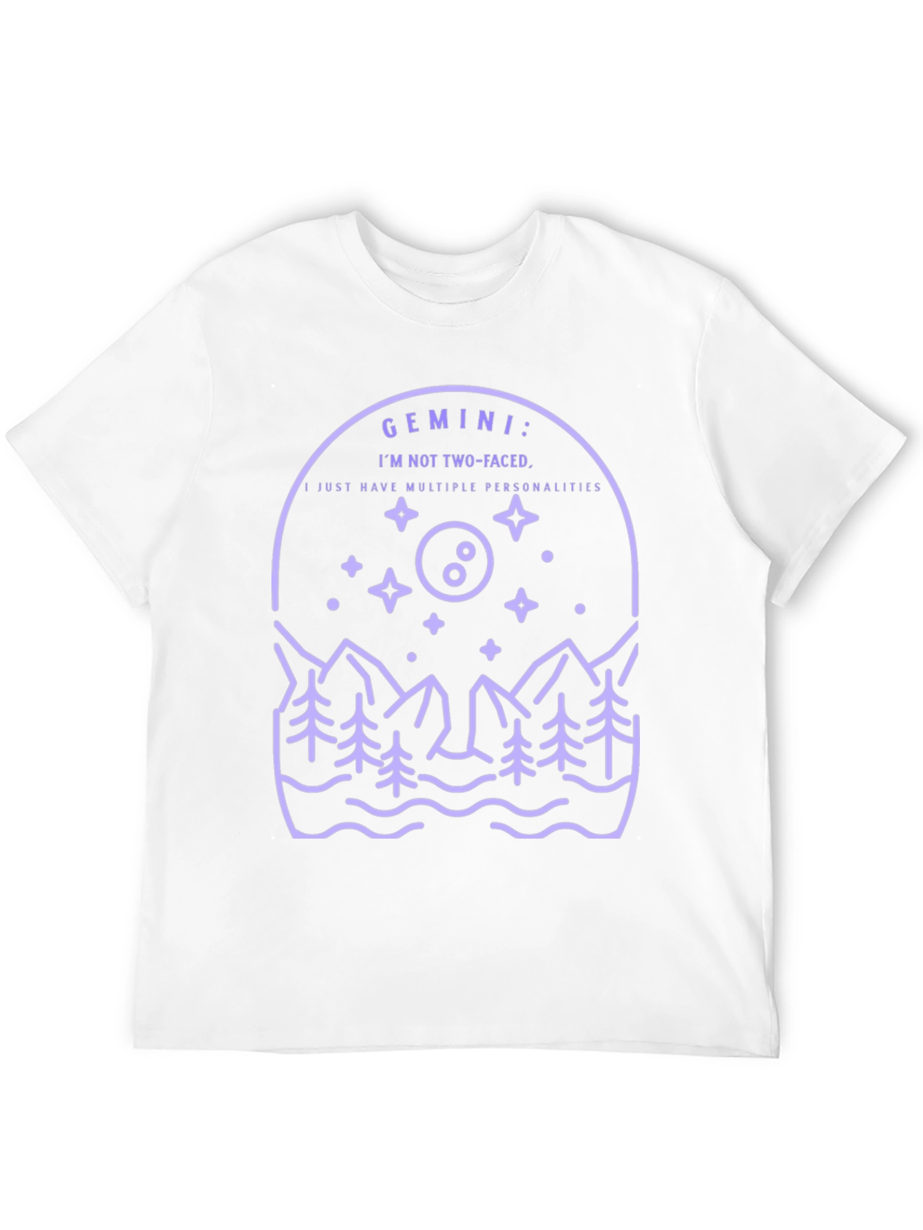 Gemini Multiple Personalities Graphic Tee
