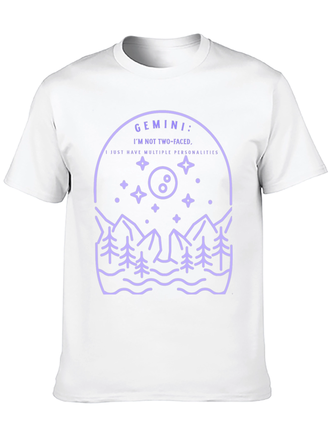 Gemini Multiple Personalities Graphic Tee