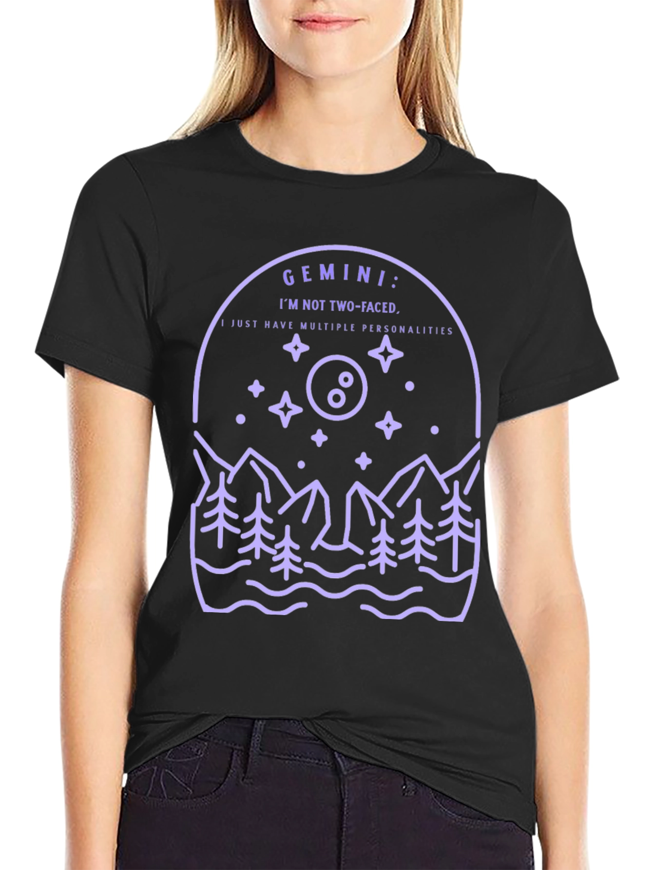 Gemini Multiple Personalities Graphic Tee