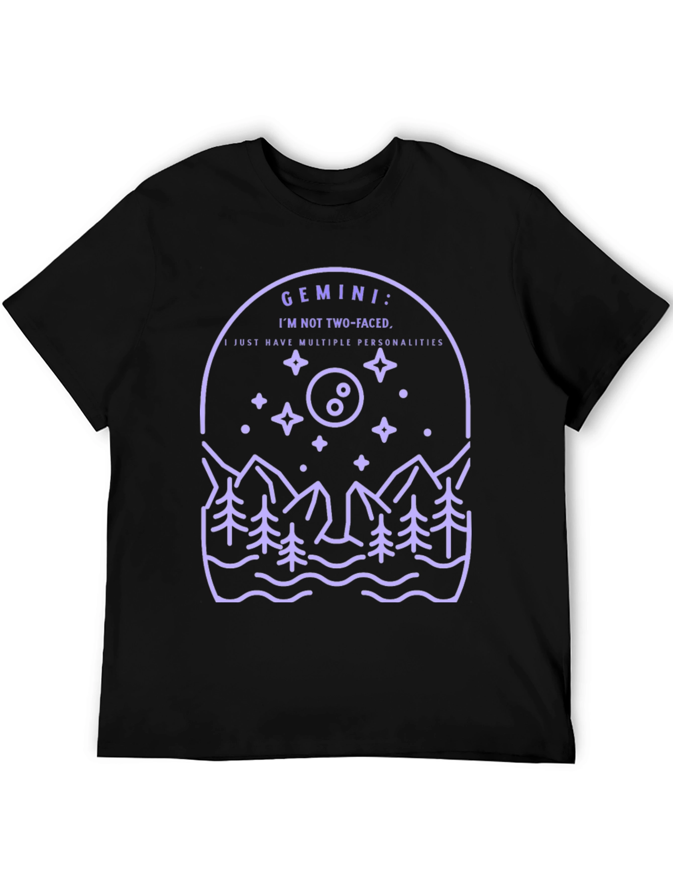 Gemini Multiple Personalities Graphic Tee