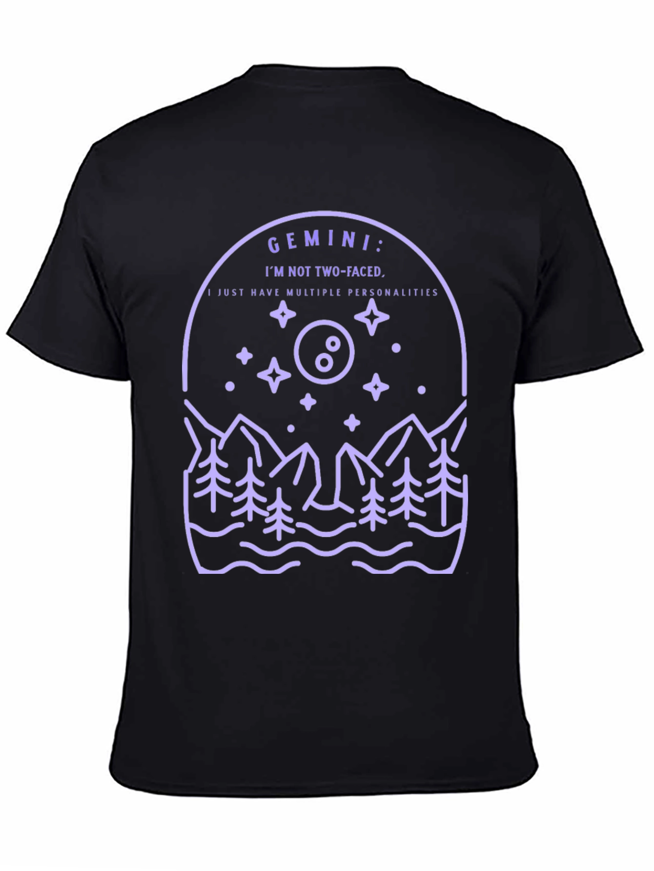 Gemini Multiple Personalities Graphic Tee