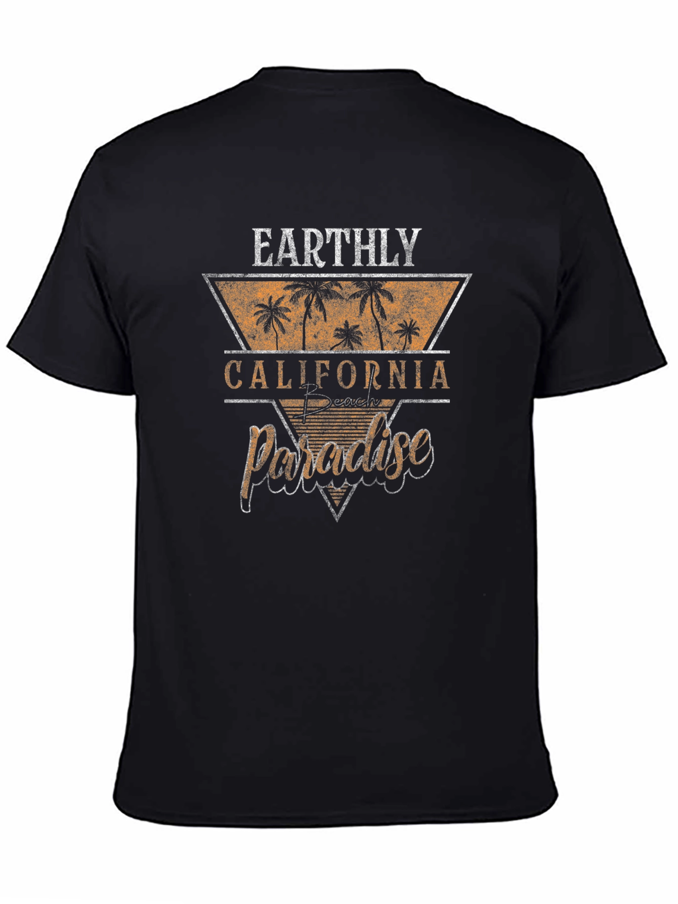 Earthly California Beach Paradise Graphic Tee