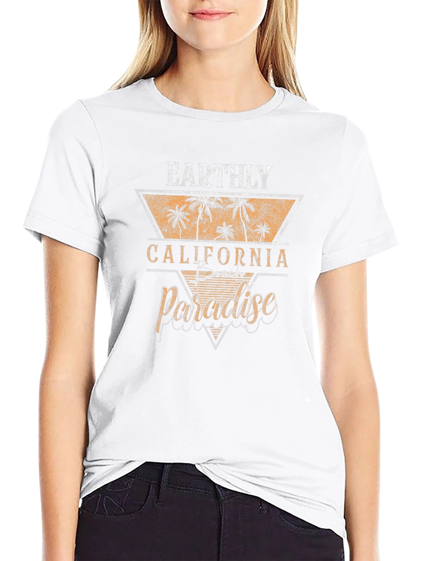 Earthly California Beach Paradise Graphic Tee