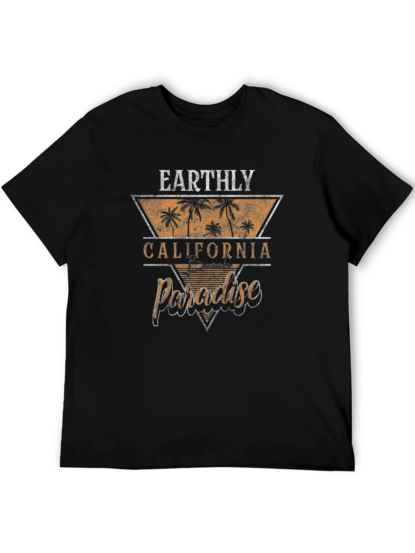 Earthly California Beach Paradise Graphic Tee