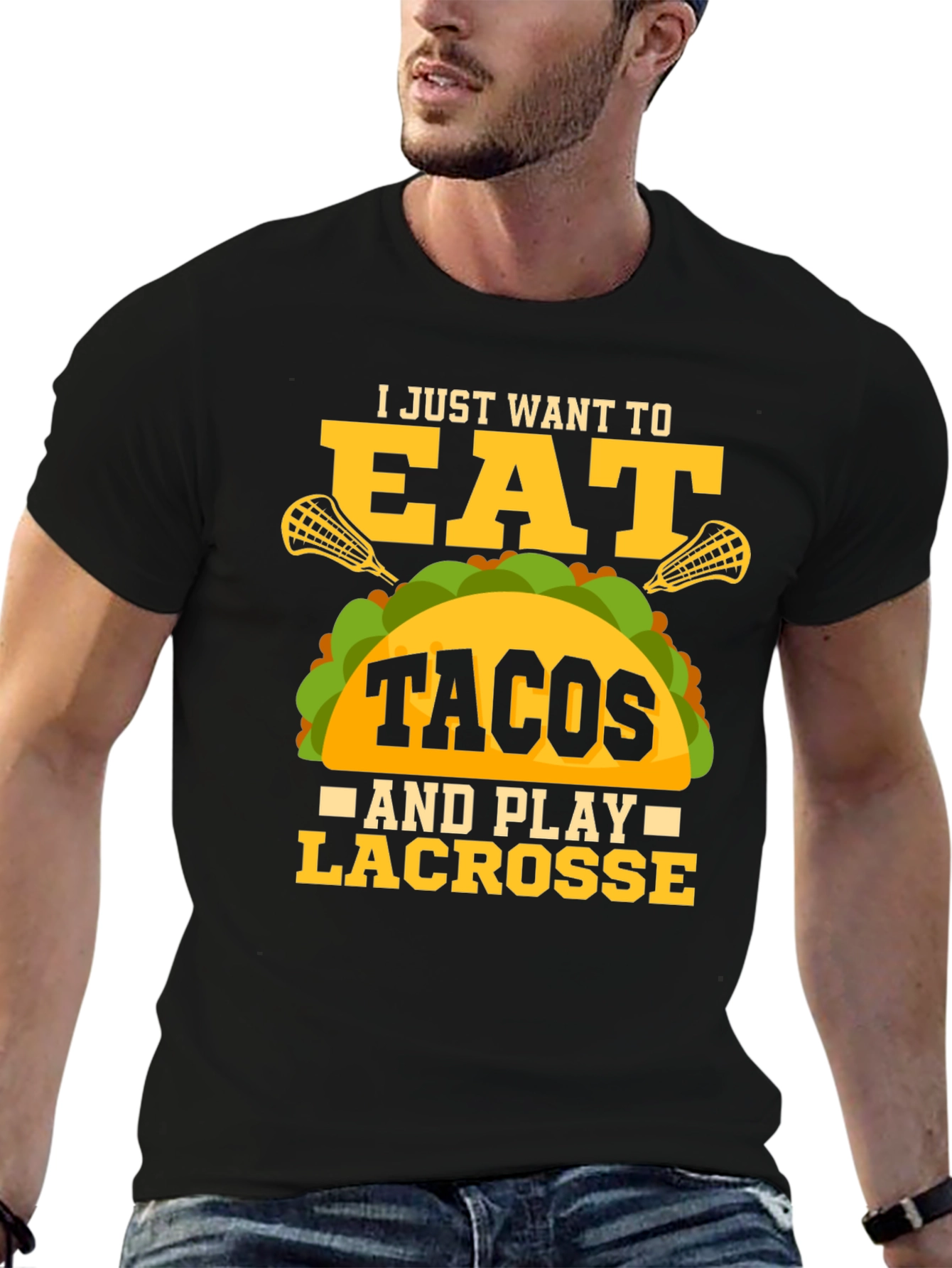 Tacos & Lacrosse Graphic Tee