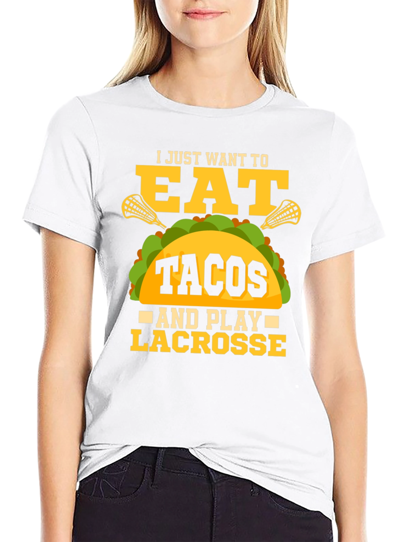Tacos & Lacrosse Graphic Tee