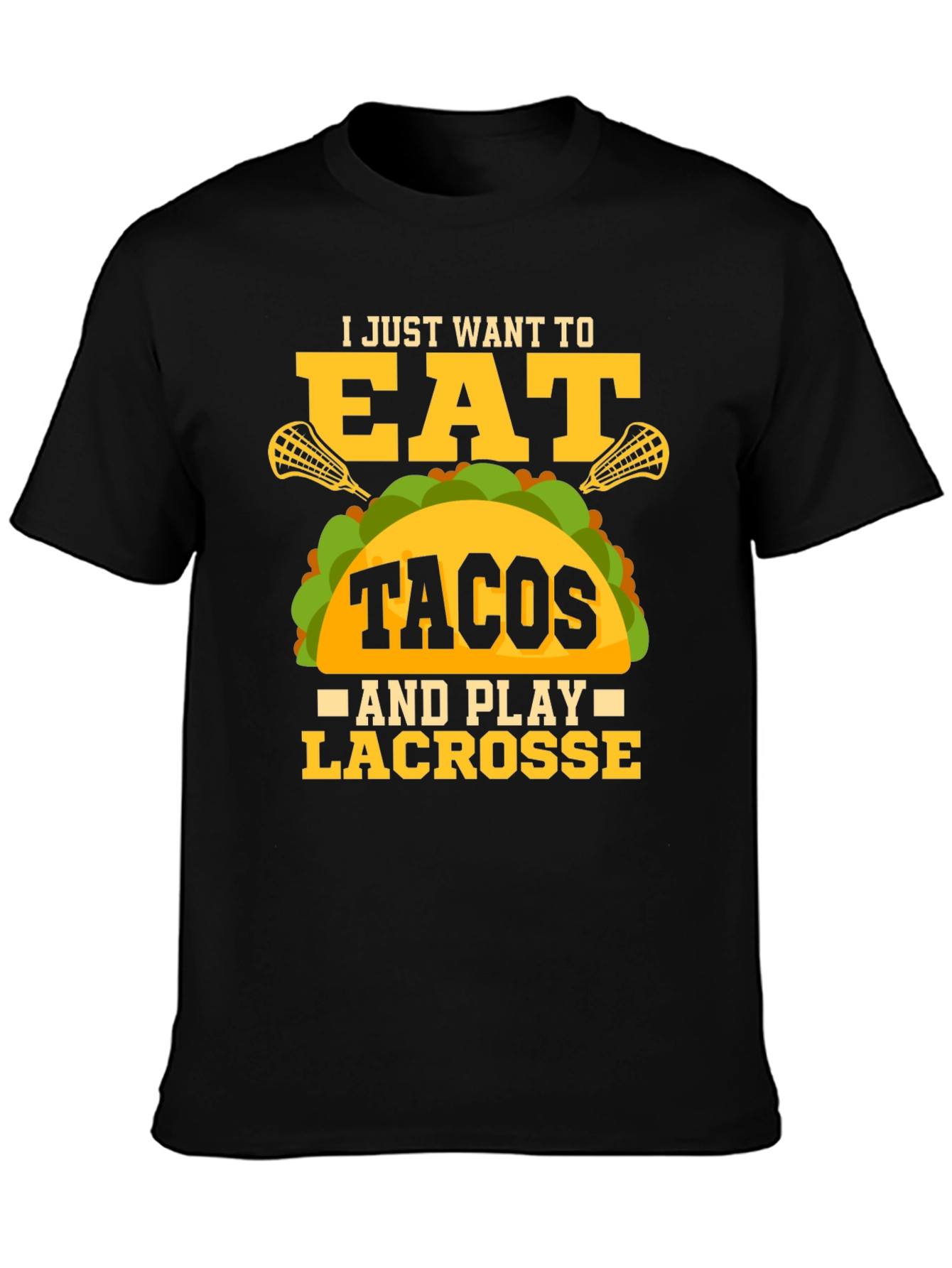 Tacos & Lacrosse Graphic Tee