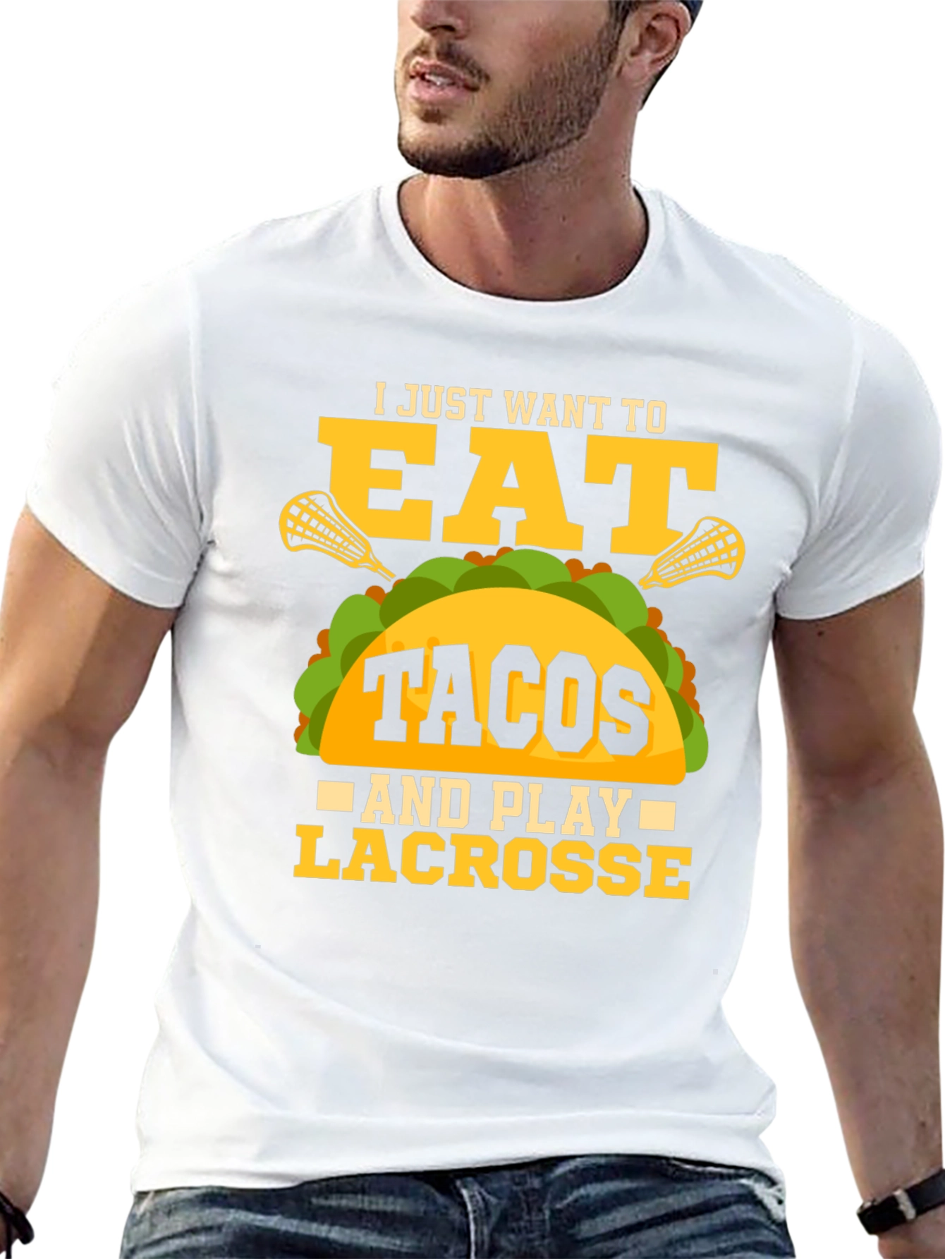 Tacos & Lacrosse Graphic Tee