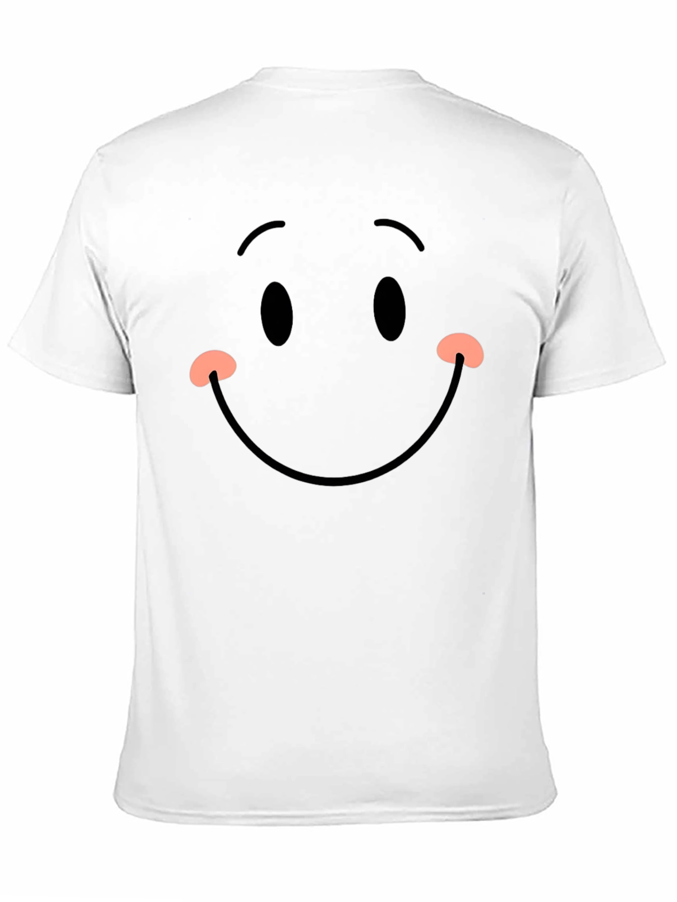Smiley Face Black T-Shirt - Happy Graphic Tee