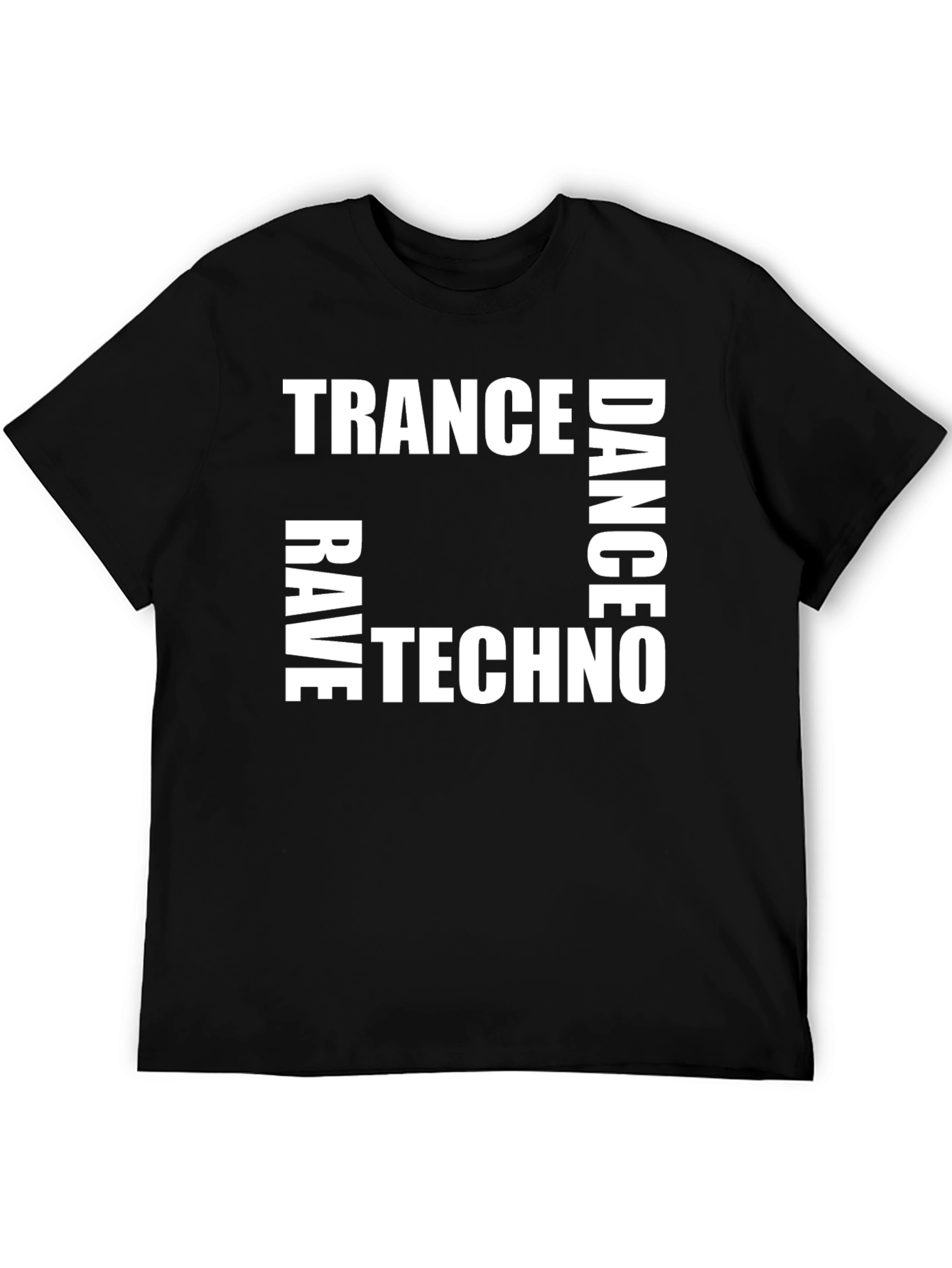 Trance Dance Techno Rave Graphic Tee