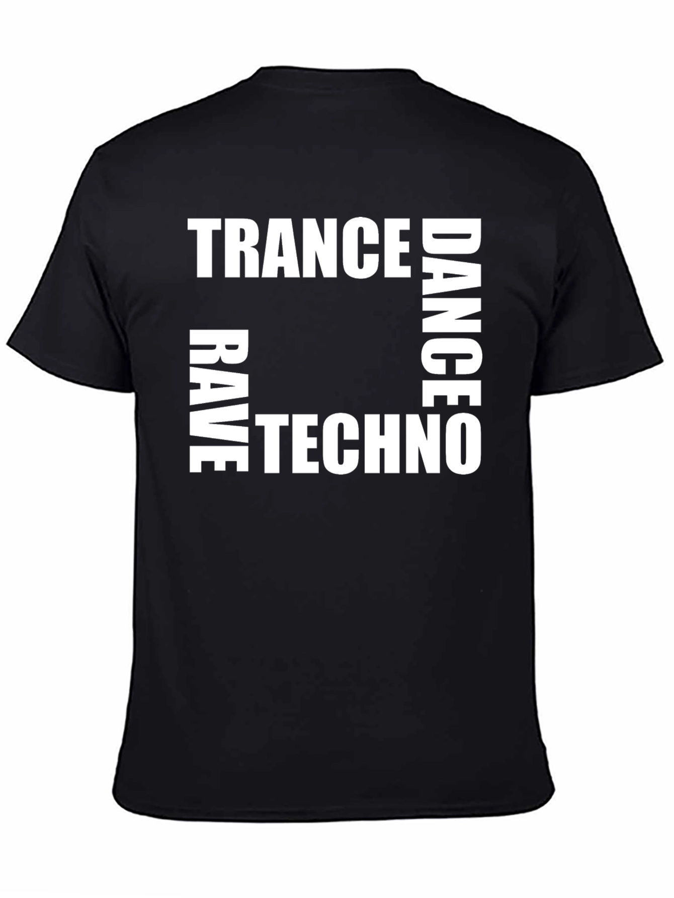 Trance Dance Techno Rave Graphic Tee