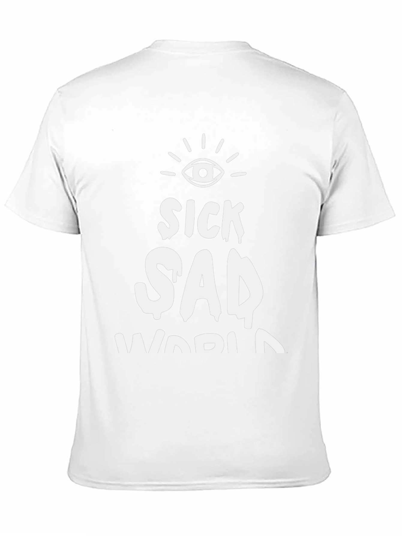 Sick Sad World Graphic Tee - Black