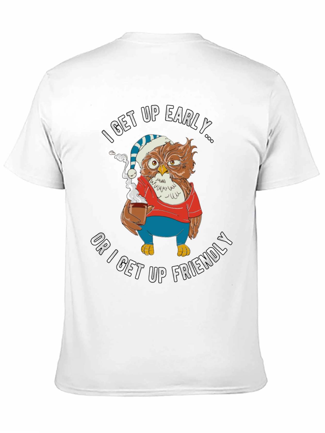 Funny Early Bird Owl T-Shirt