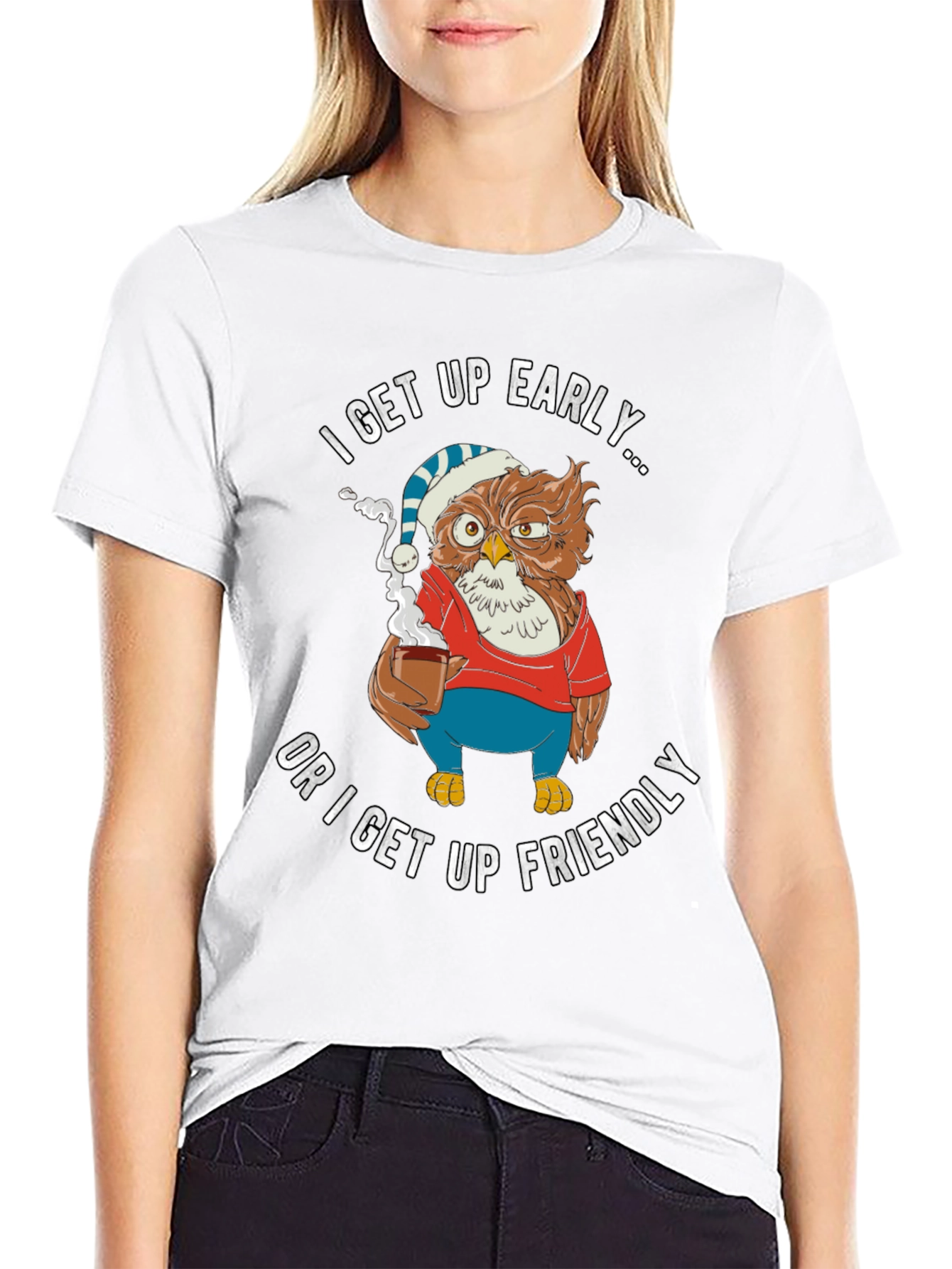 Funny Early Bird Owl T-Shirt