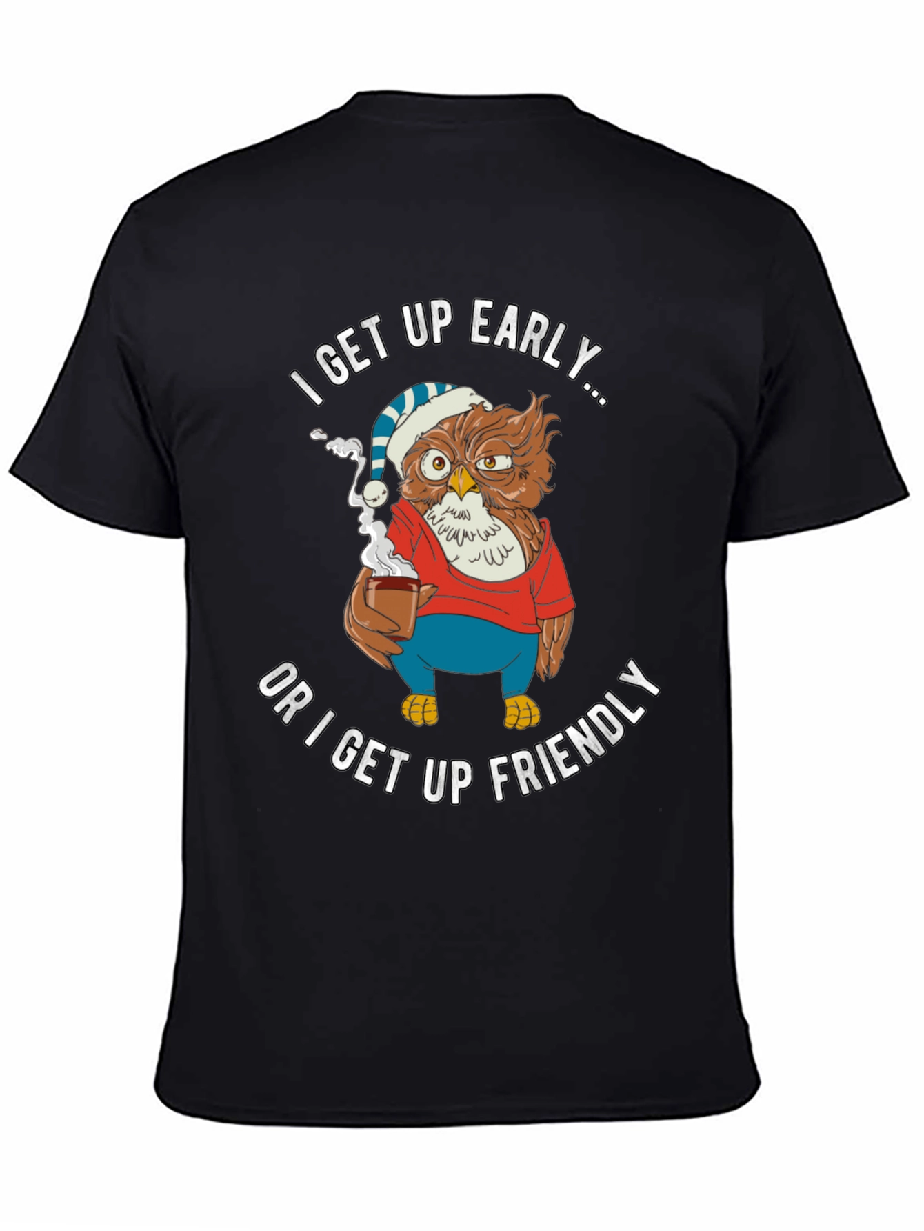 Funny Early Bird Owl T-Shirt