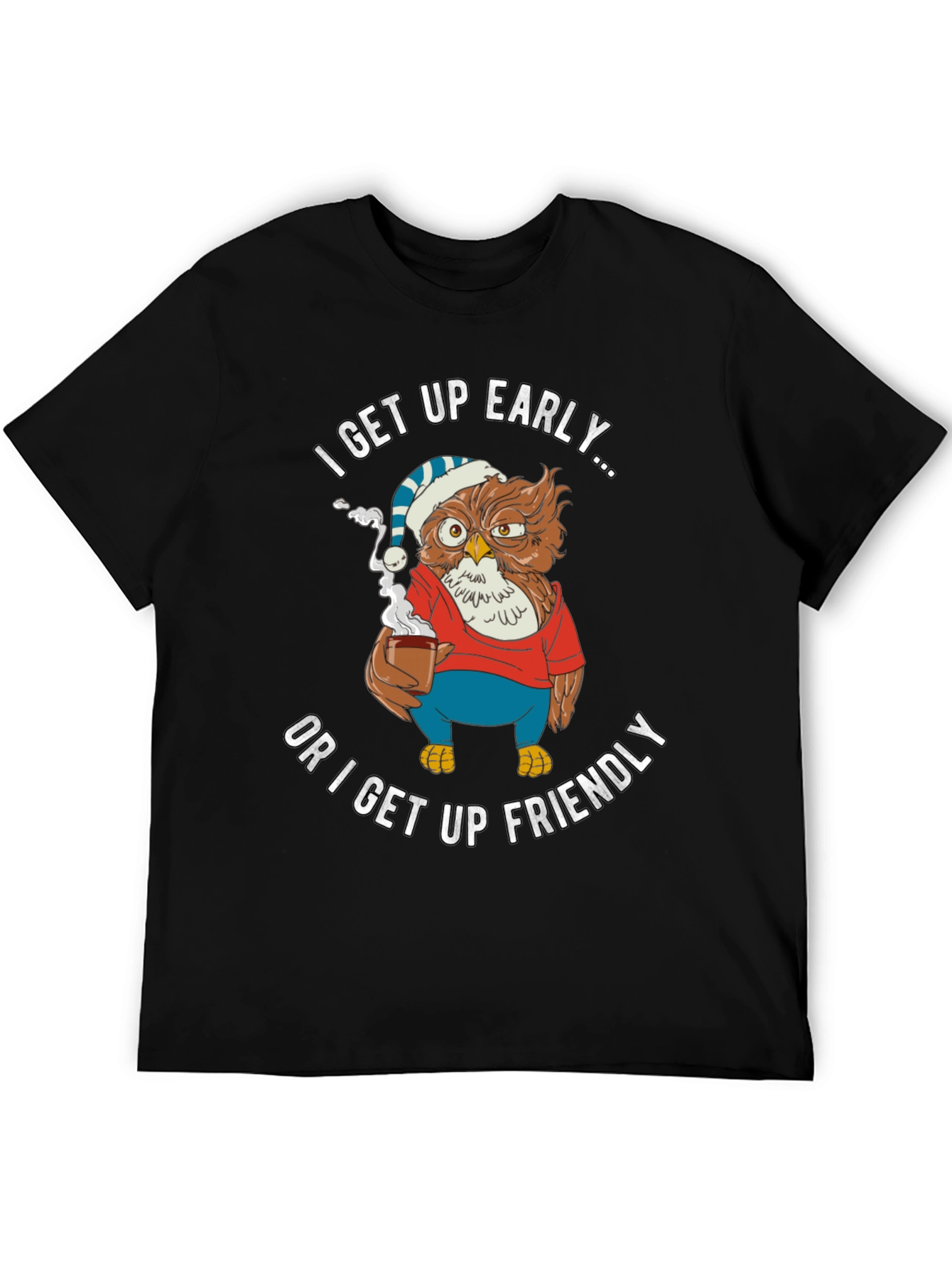 Funny Early Bird Owl T-Shirt