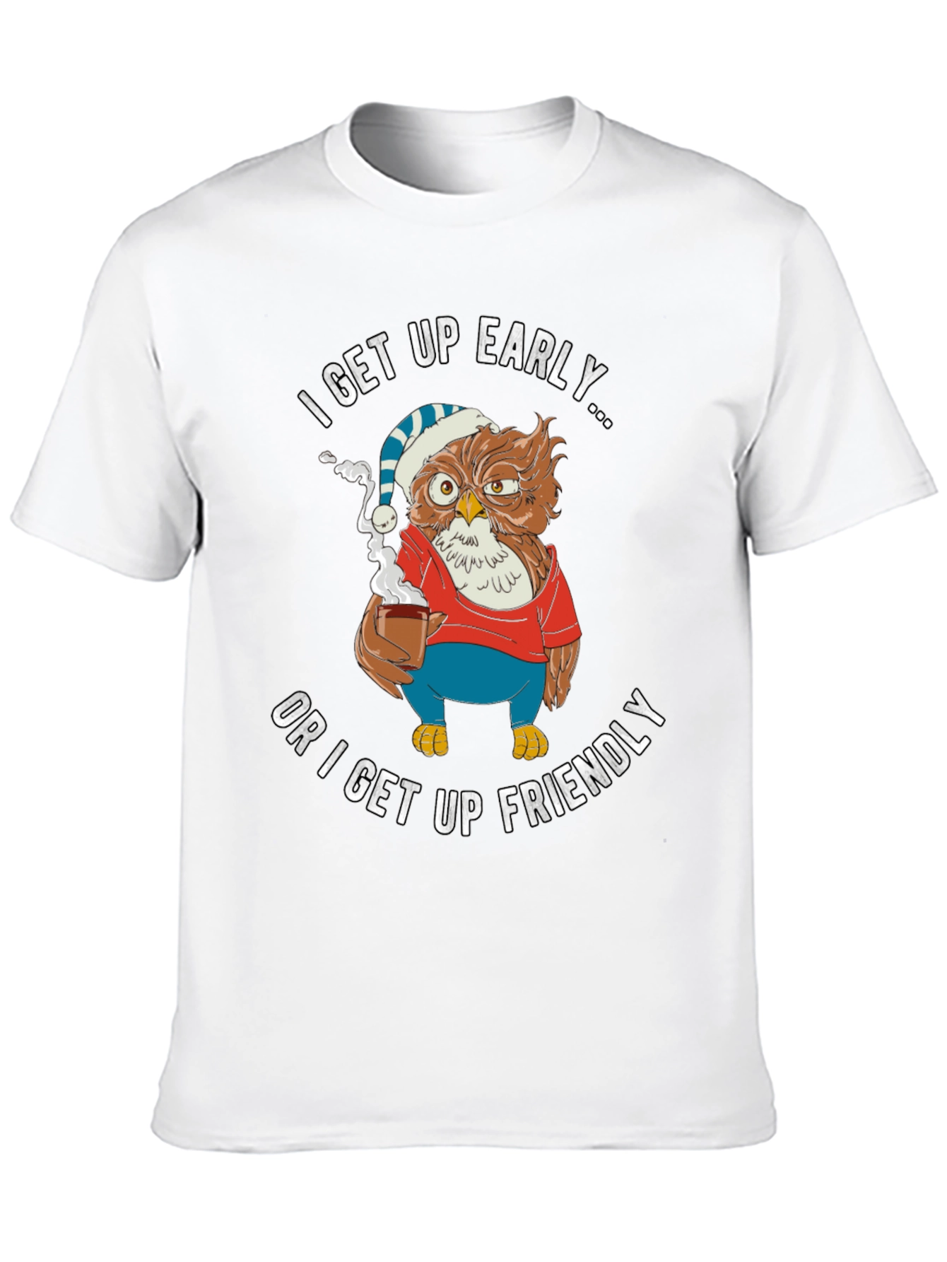 Funny Early Bird Owl T-Shirt