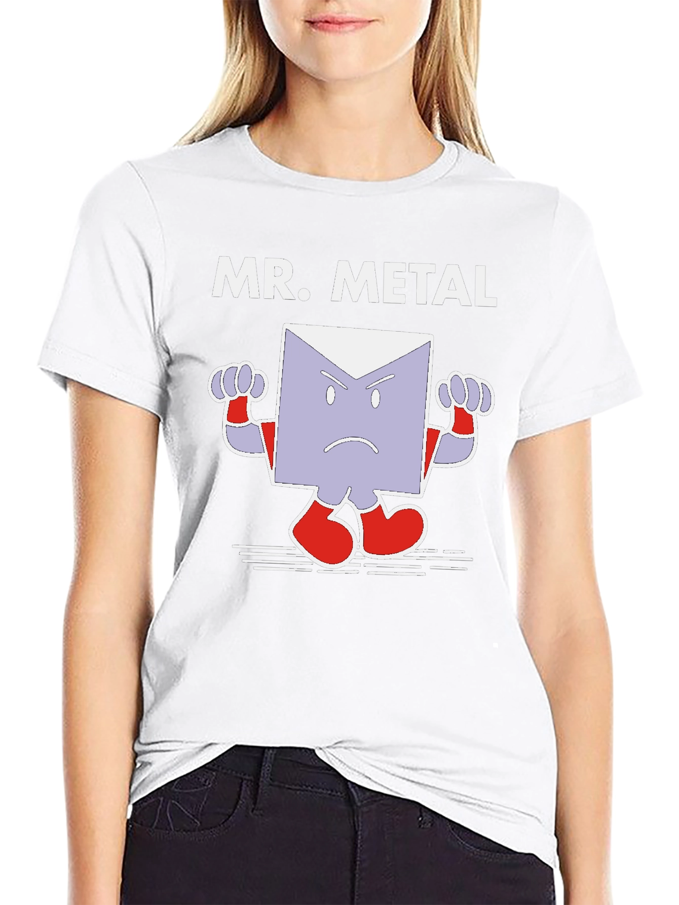 Mr. Metal Graphic T-Shirt - Black Cotton Tee