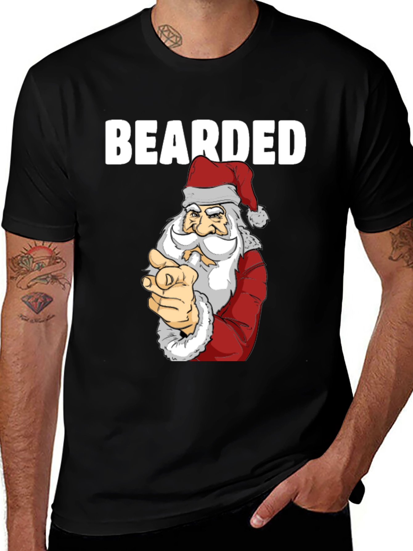 Bearded Santa T-Shirt