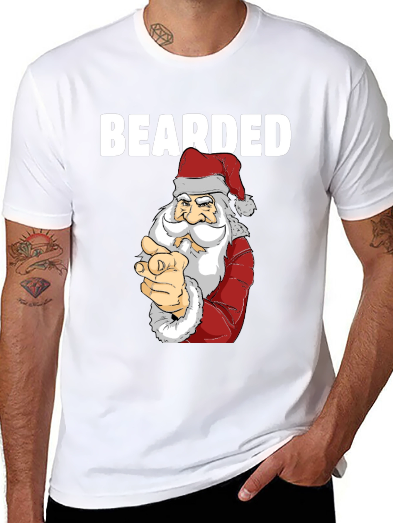 Bearded Santa T-Shirt