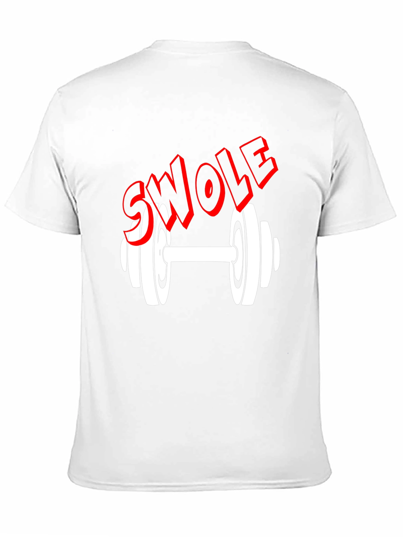 Swole Dumbbell Graphic Tee - Gym & Fitness