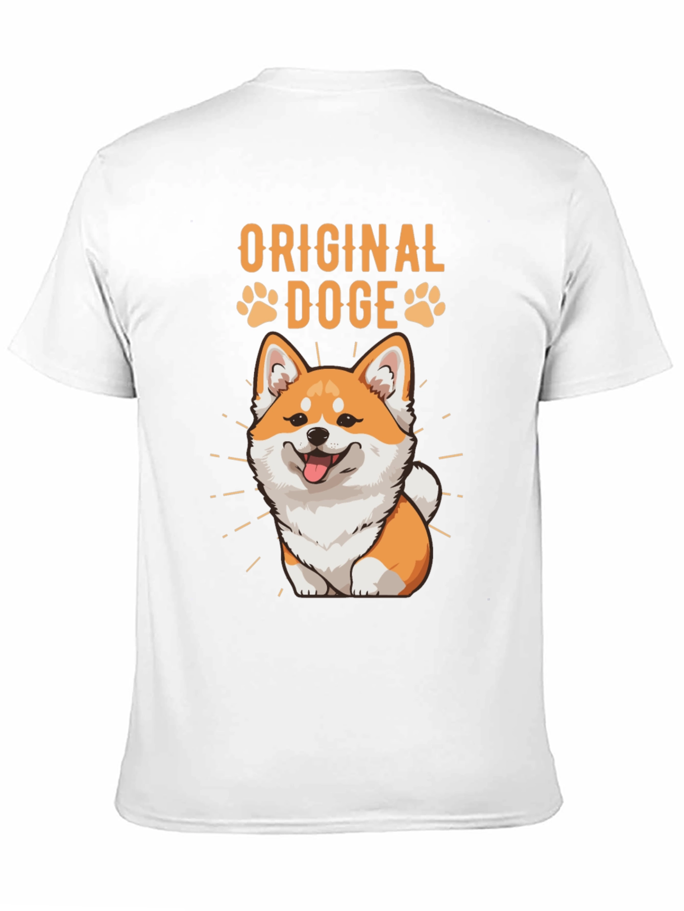 Original Doge Shiba Inu T-Shirt – Cute Crypto Dog Lover Tee