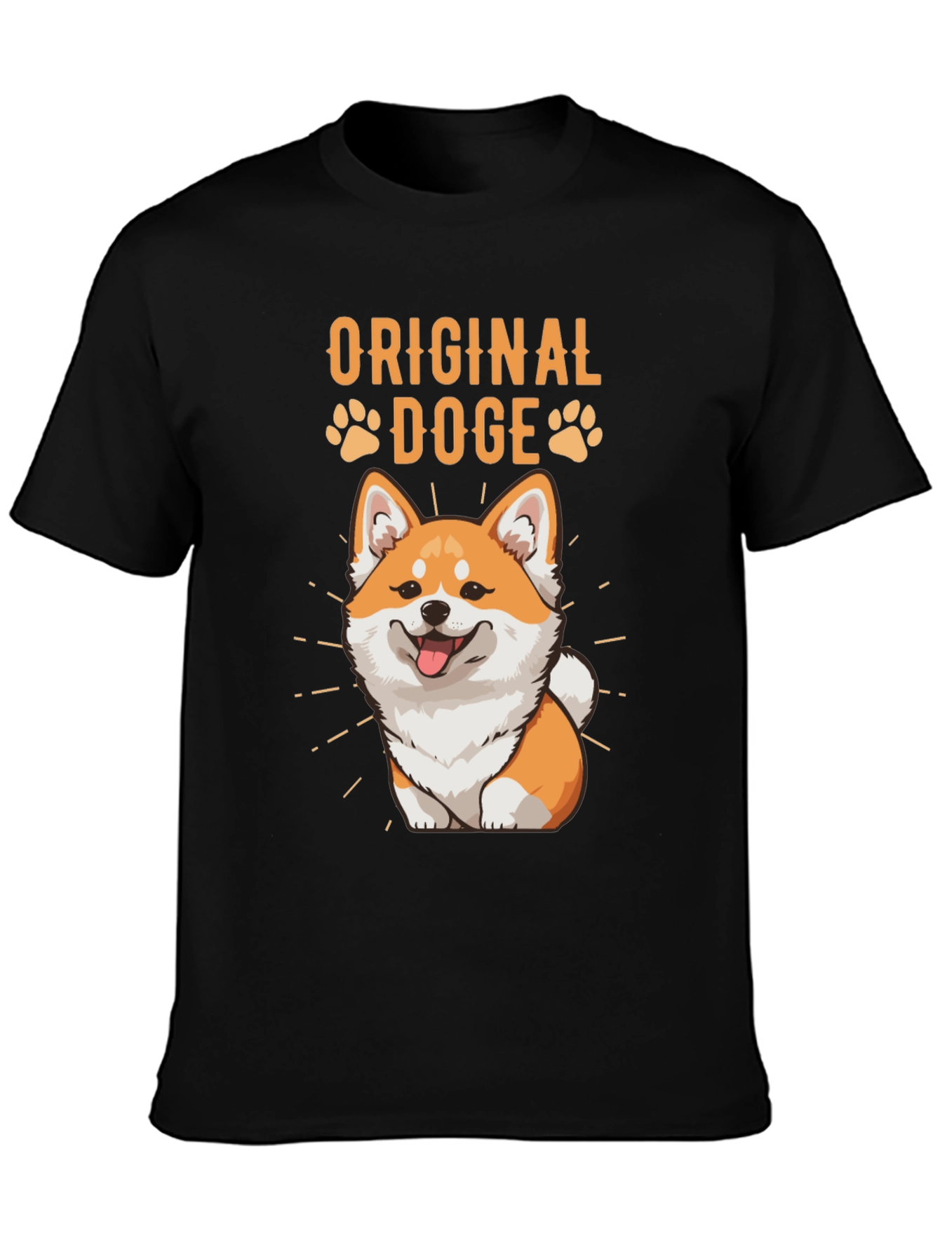 Original Doge Shiba Inu T-Shirt – Cute Crypto Dog Lover Tee