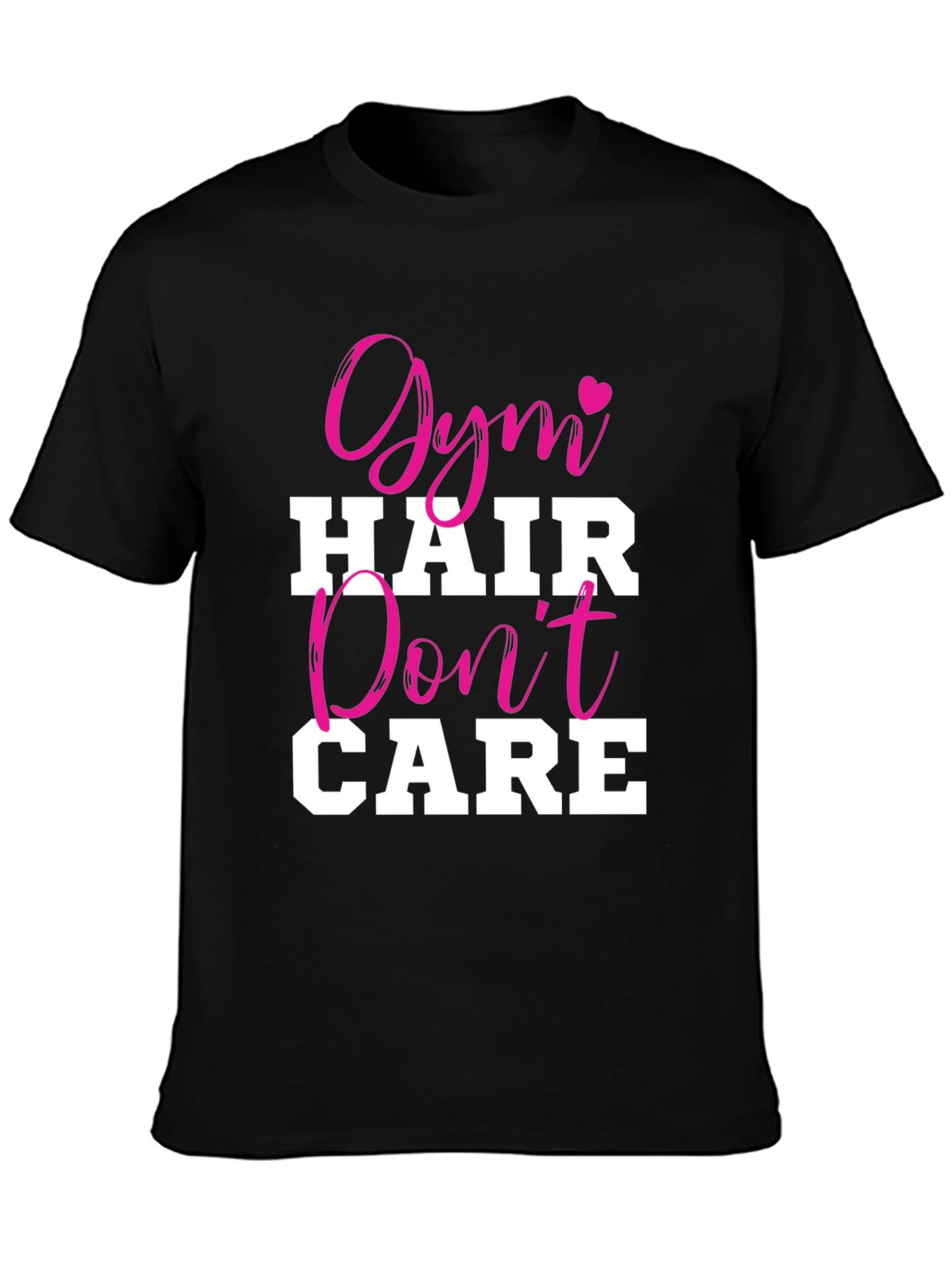 Gym Hair Dont Care Graphic Tee