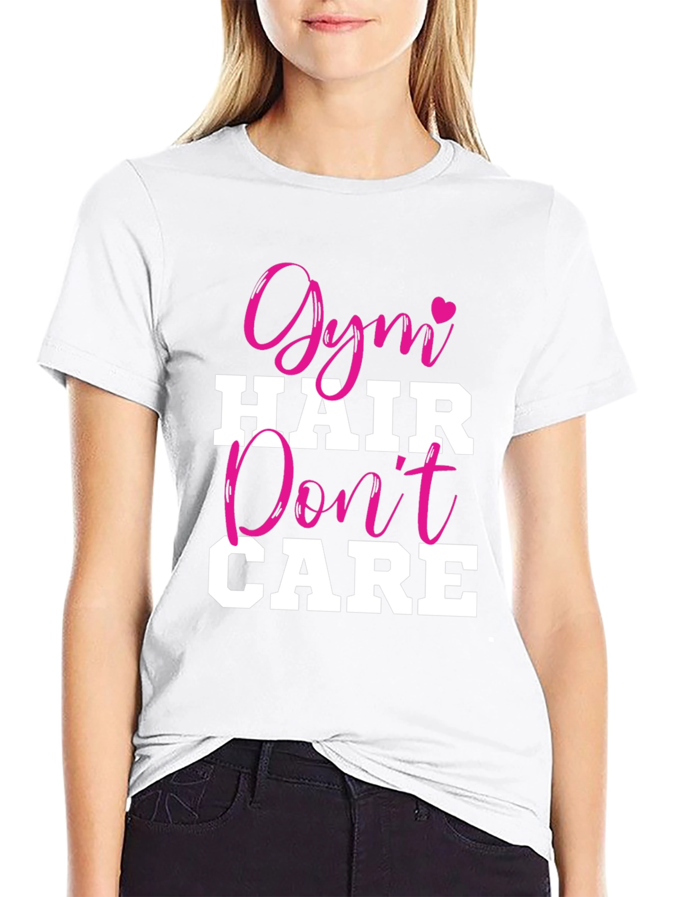 Gym Hair Dont Care Graphic Tee