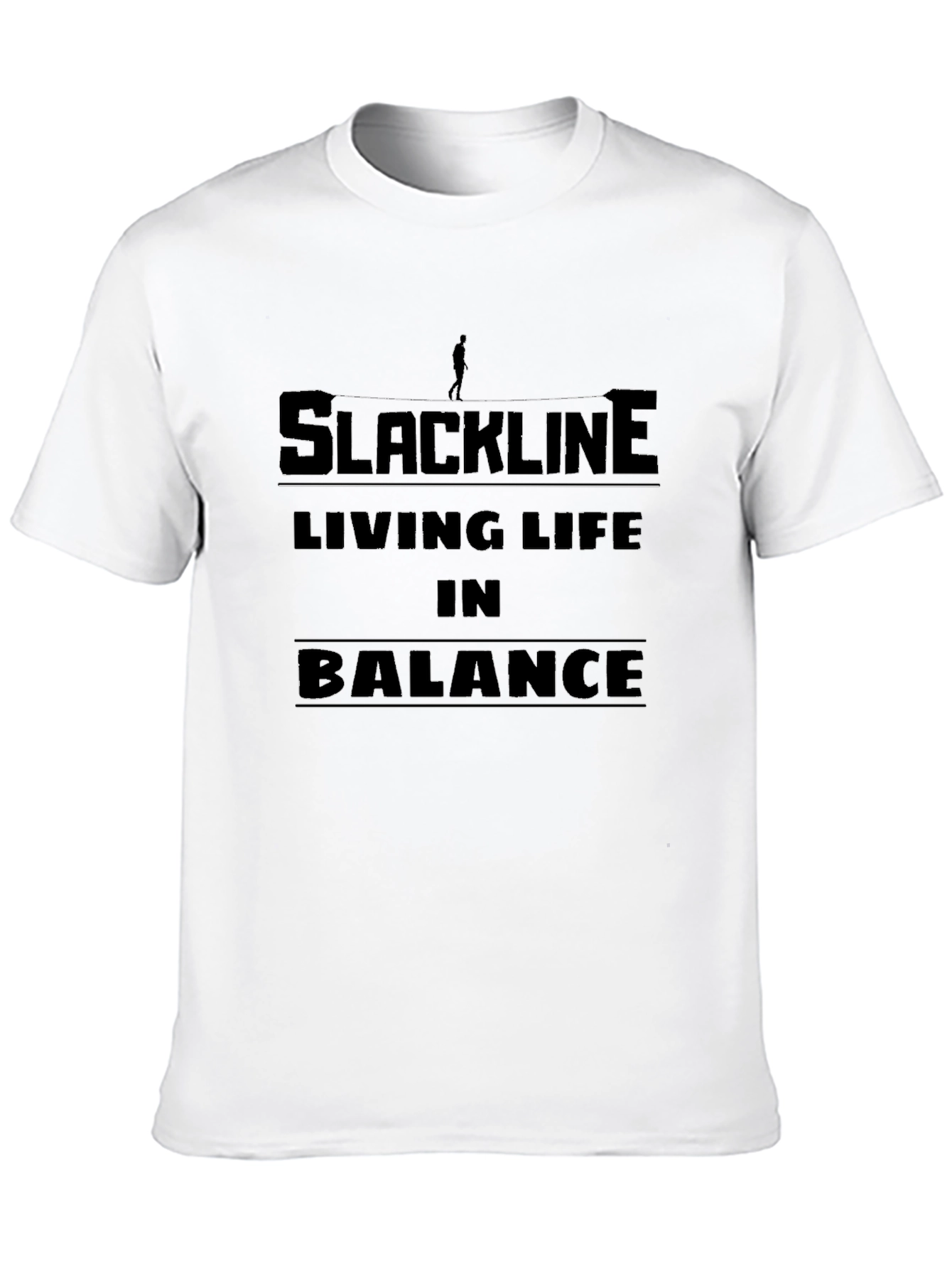 Slackline Balance Tee - Living Life in Balance