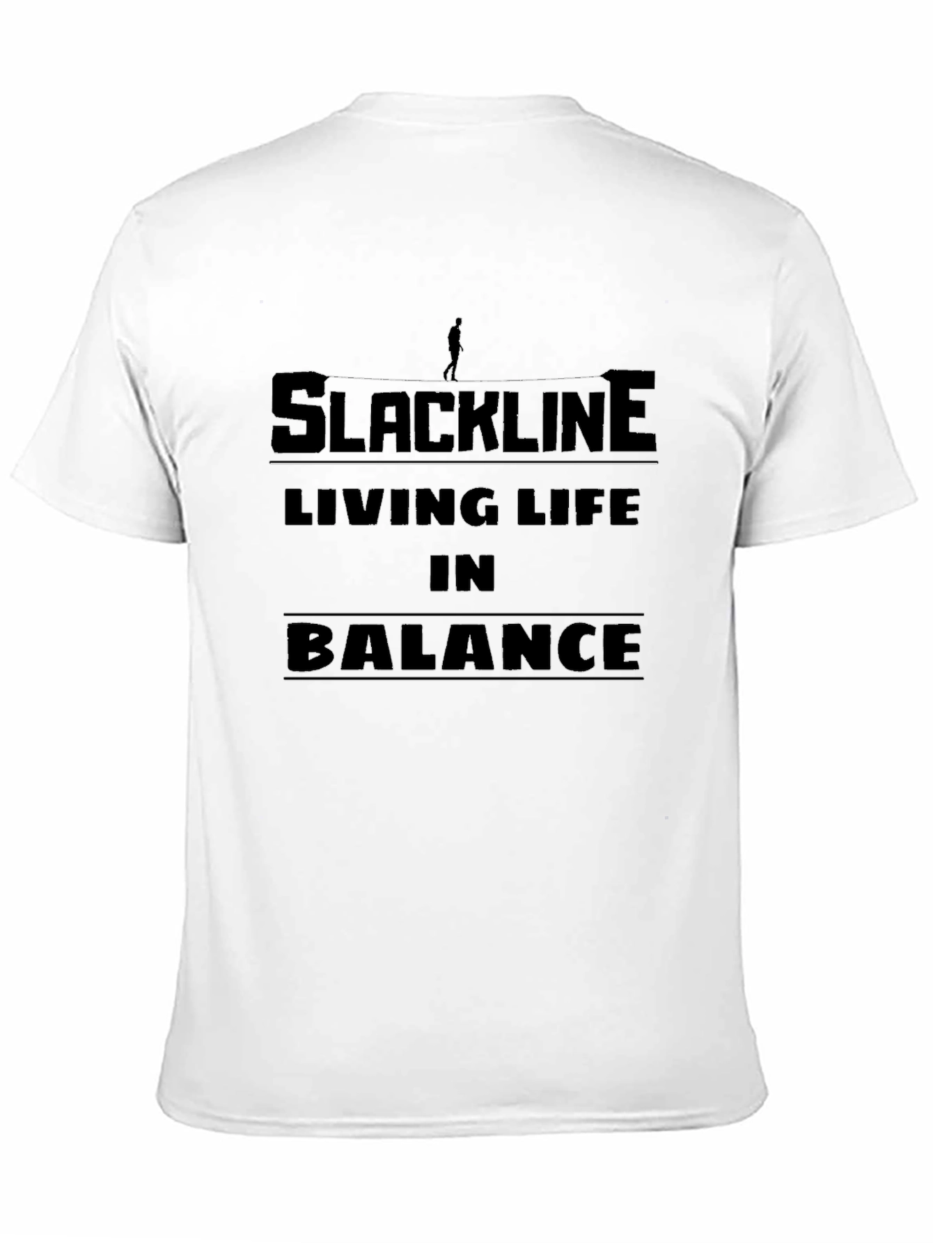 Slackline Balance Tee - Living Life in Balance