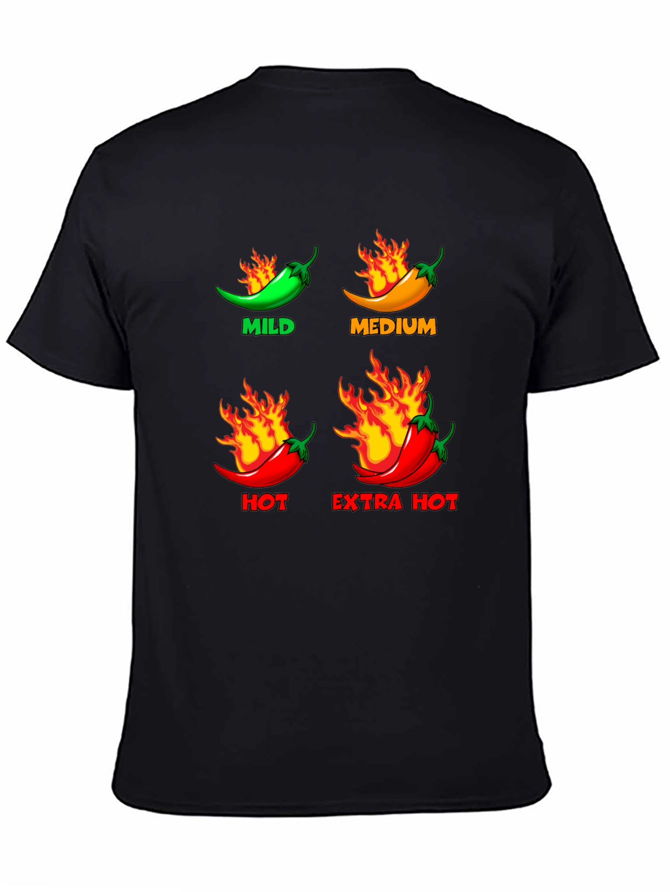 Spicy Pepper Heat Level T-Shirt
