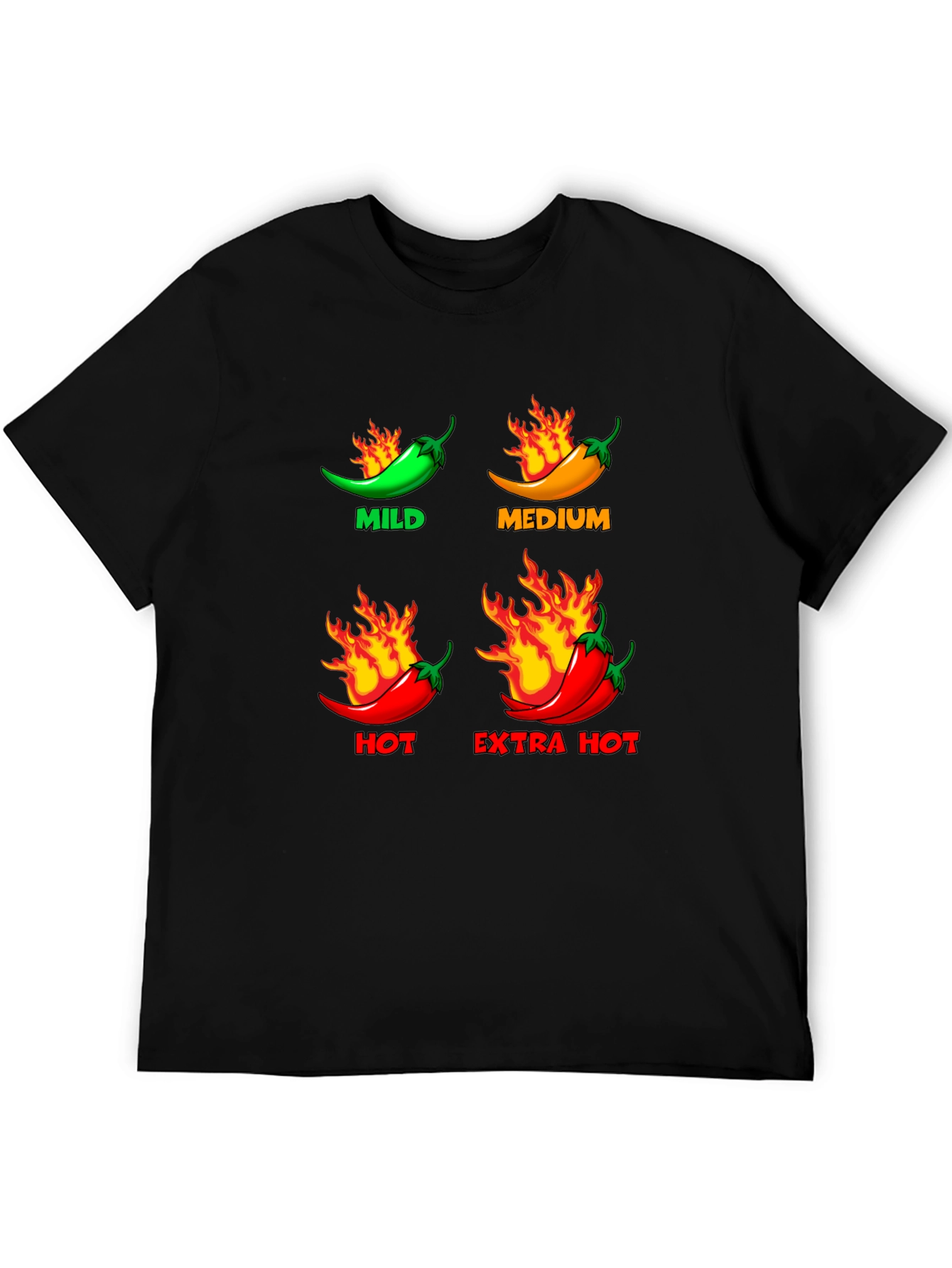 Spicy Pepper Heat Level T-Shirt