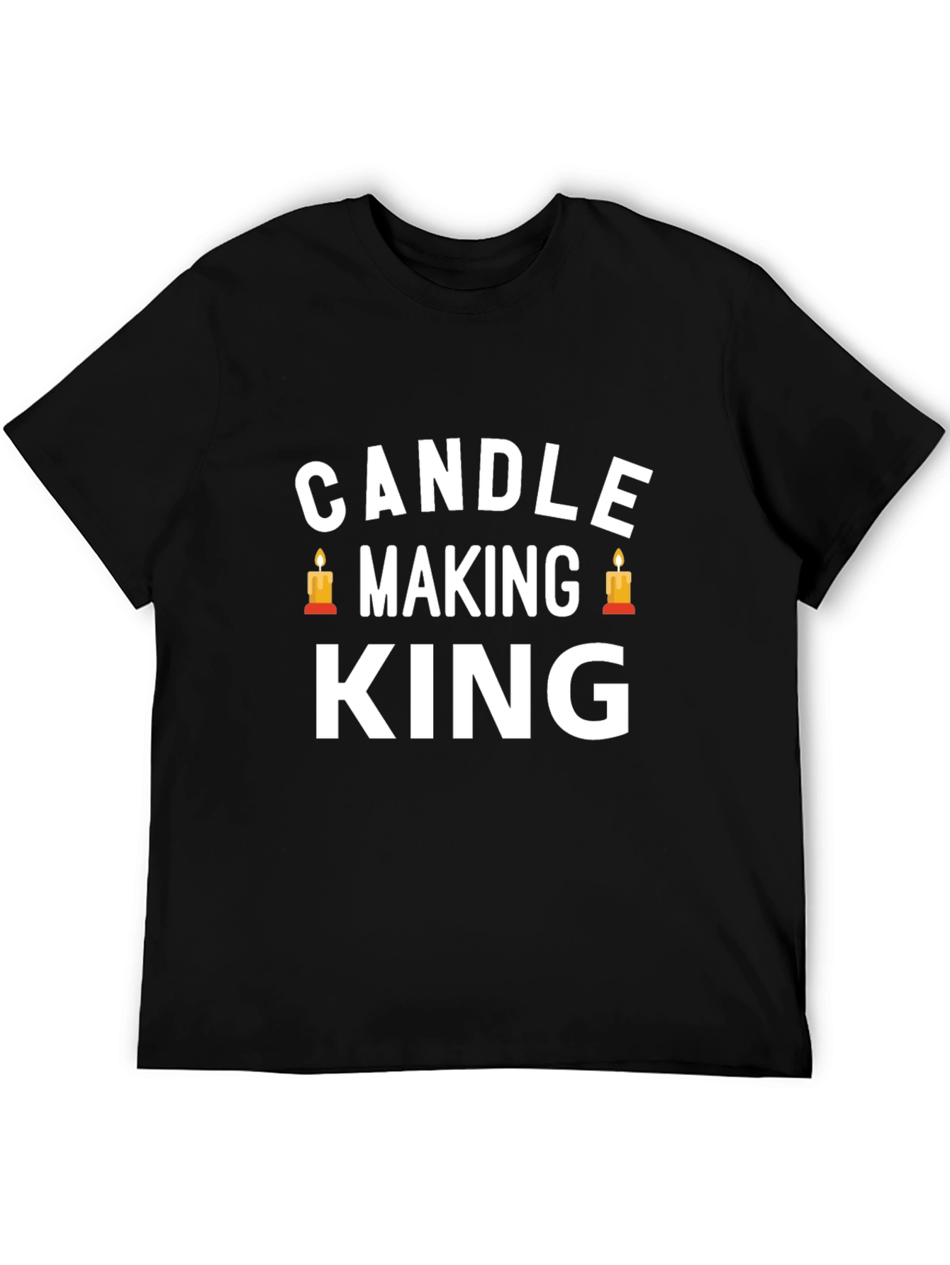 Candle Making King T-Shirt - Black