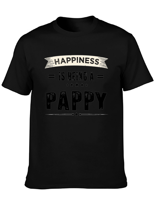 Happiness is Being a Pappy T-Shirt