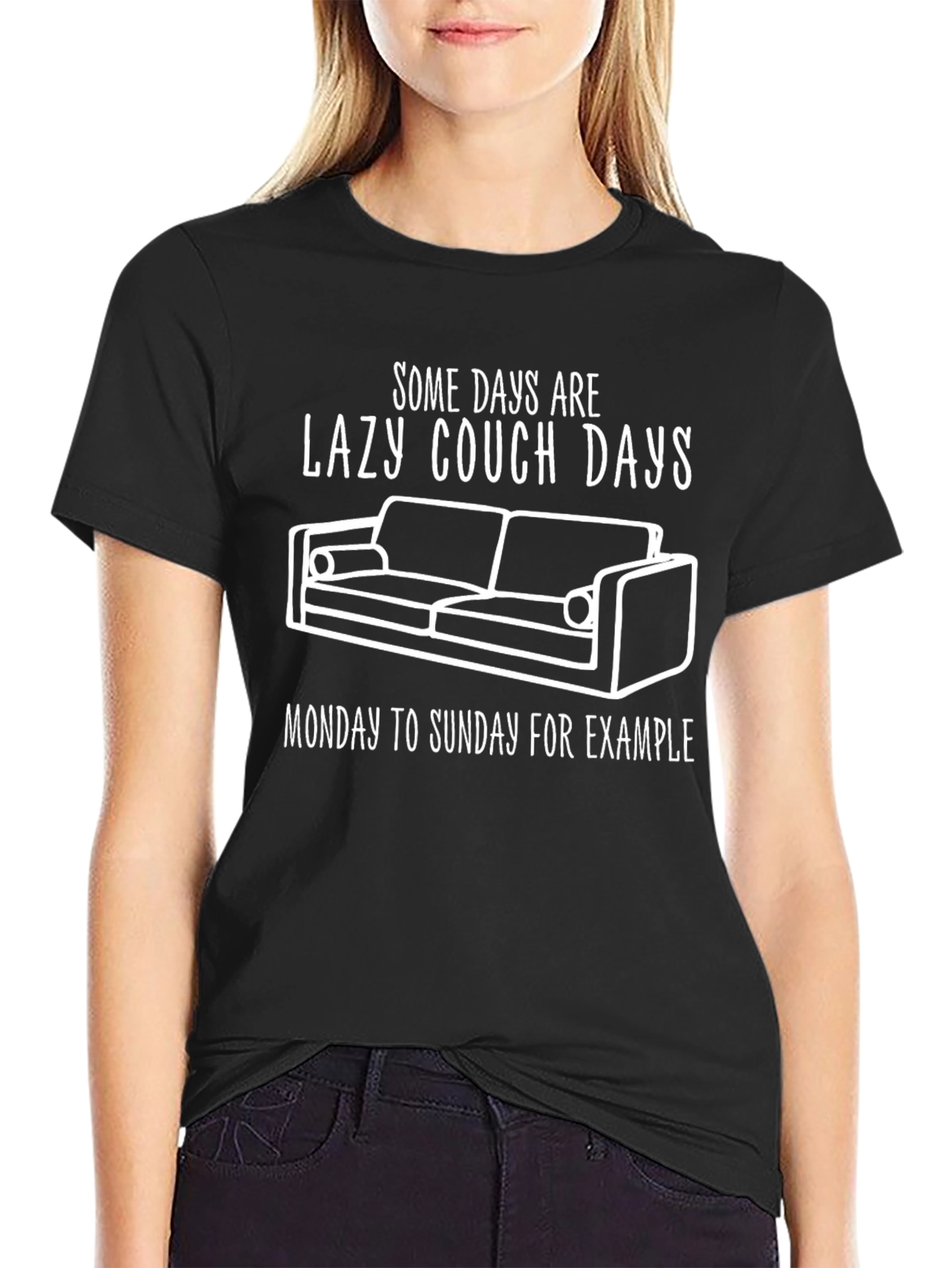Lazy Couch Days T-Shirt - Comfort & Style