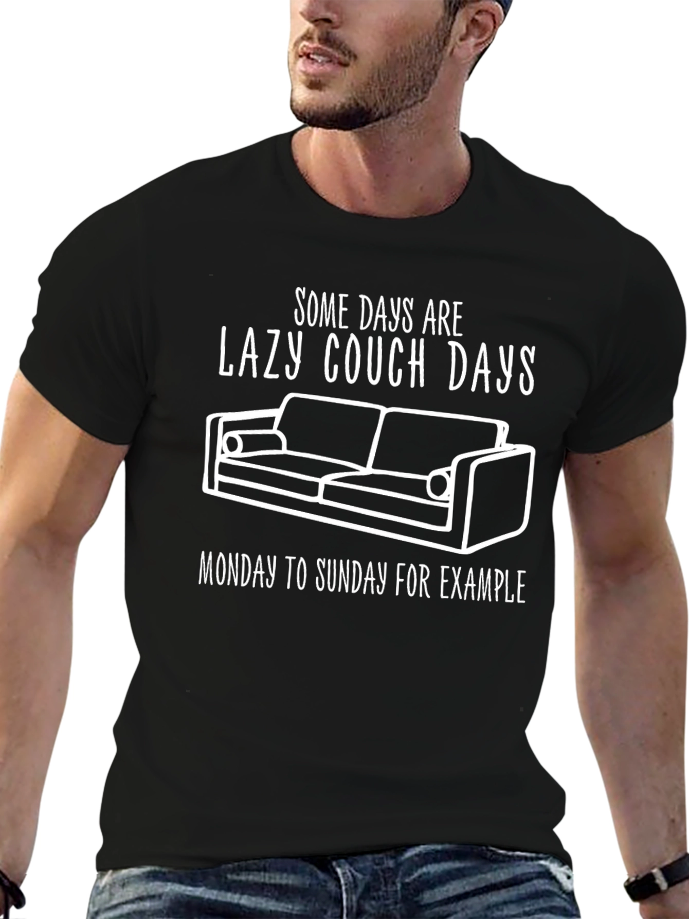 Lazy Couch Days T-Shirt - Comfort & Style