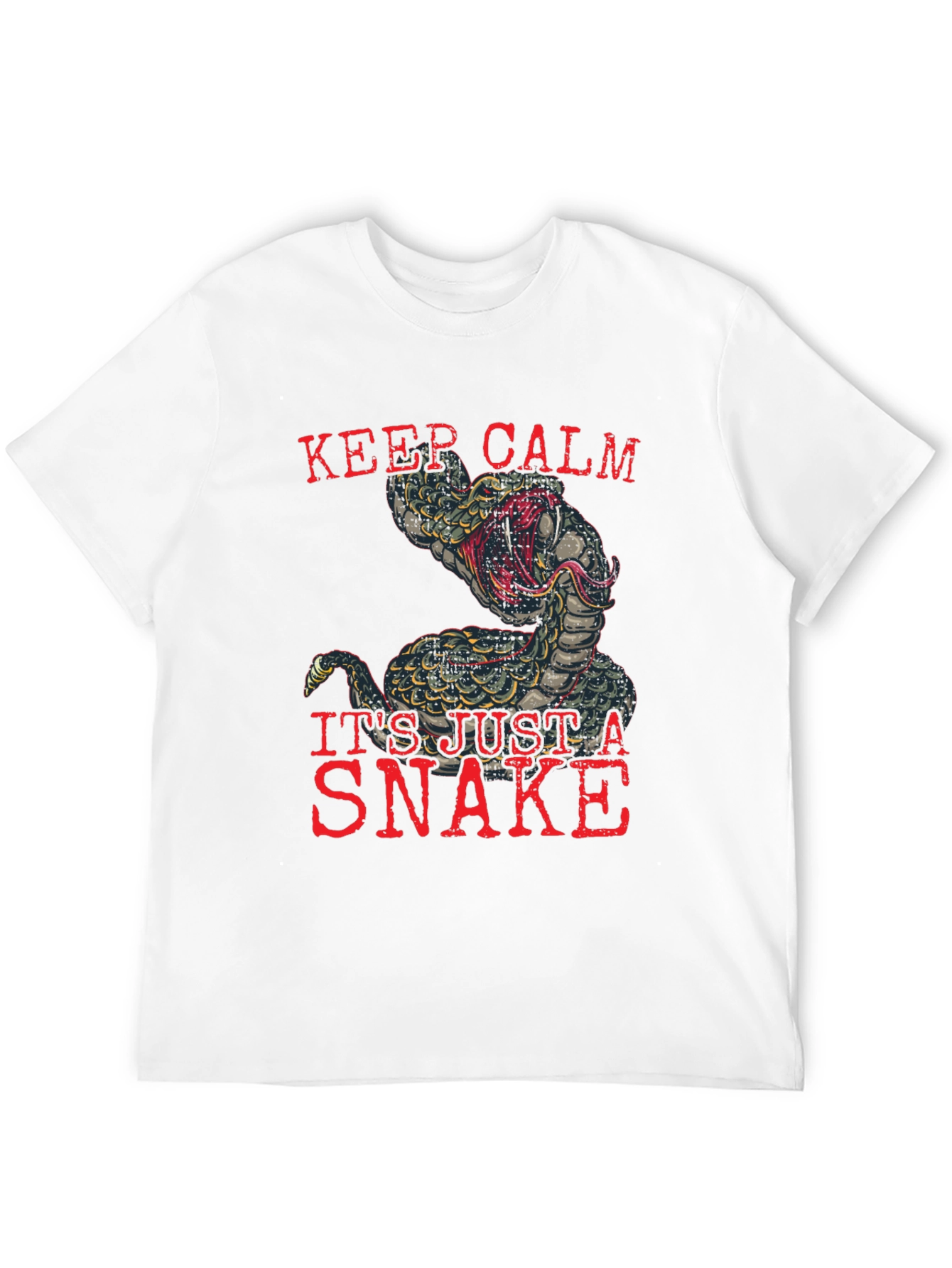 Keep Calm Its Just A Snake T-Shirt