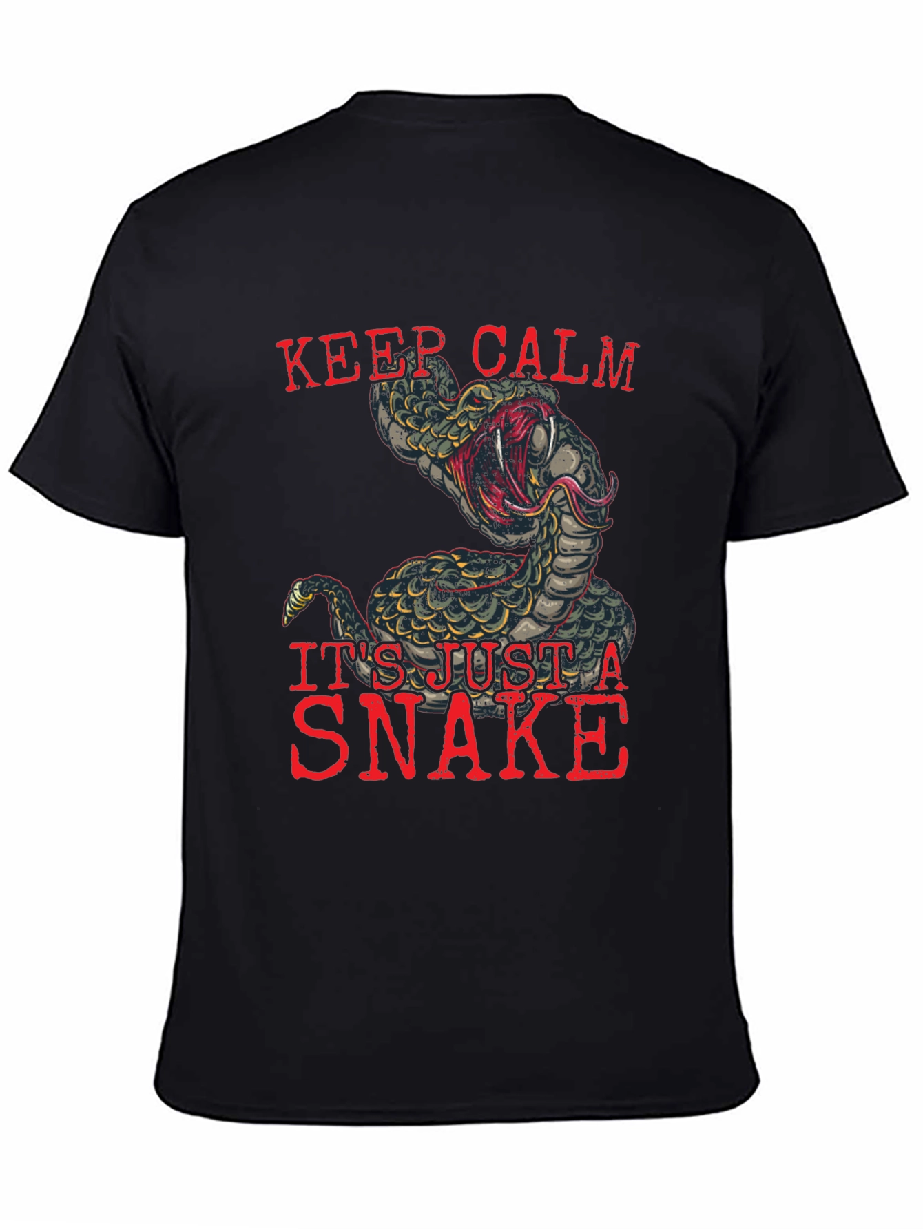 Keep Calm Its Just A Snake T-Shirt
