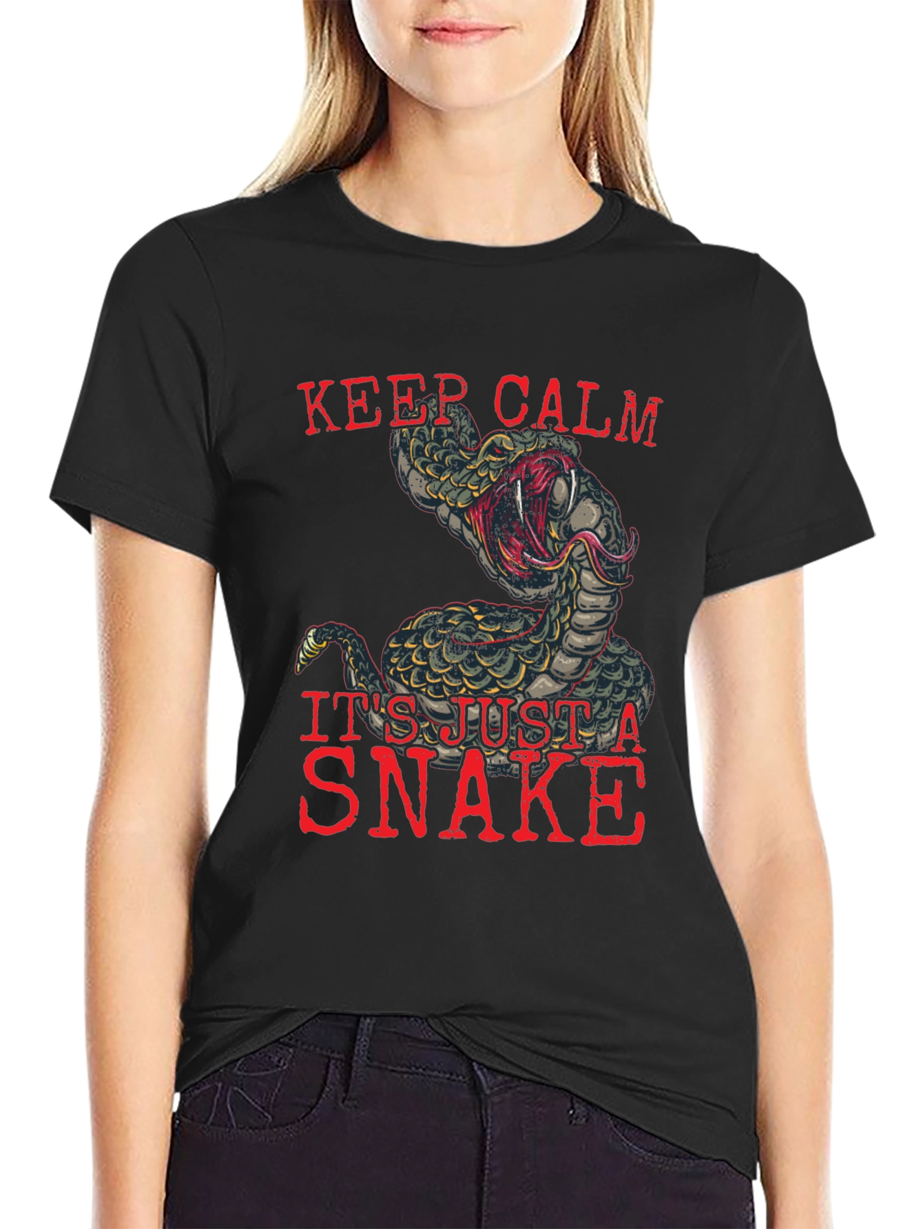 Keep Calm Its Just A Snake T-Shirt