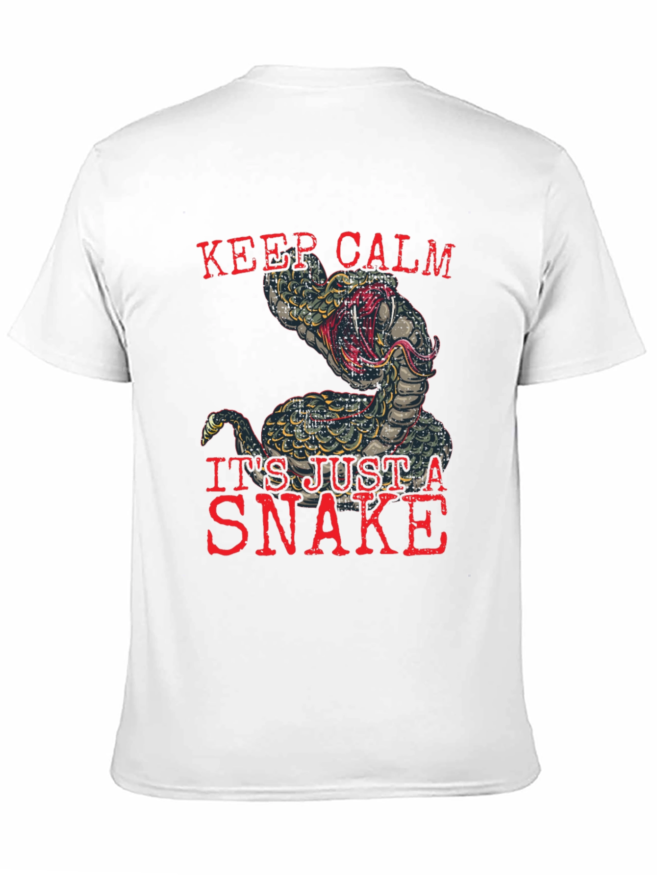 Keep Calm Its Just A Snake T-Shirt